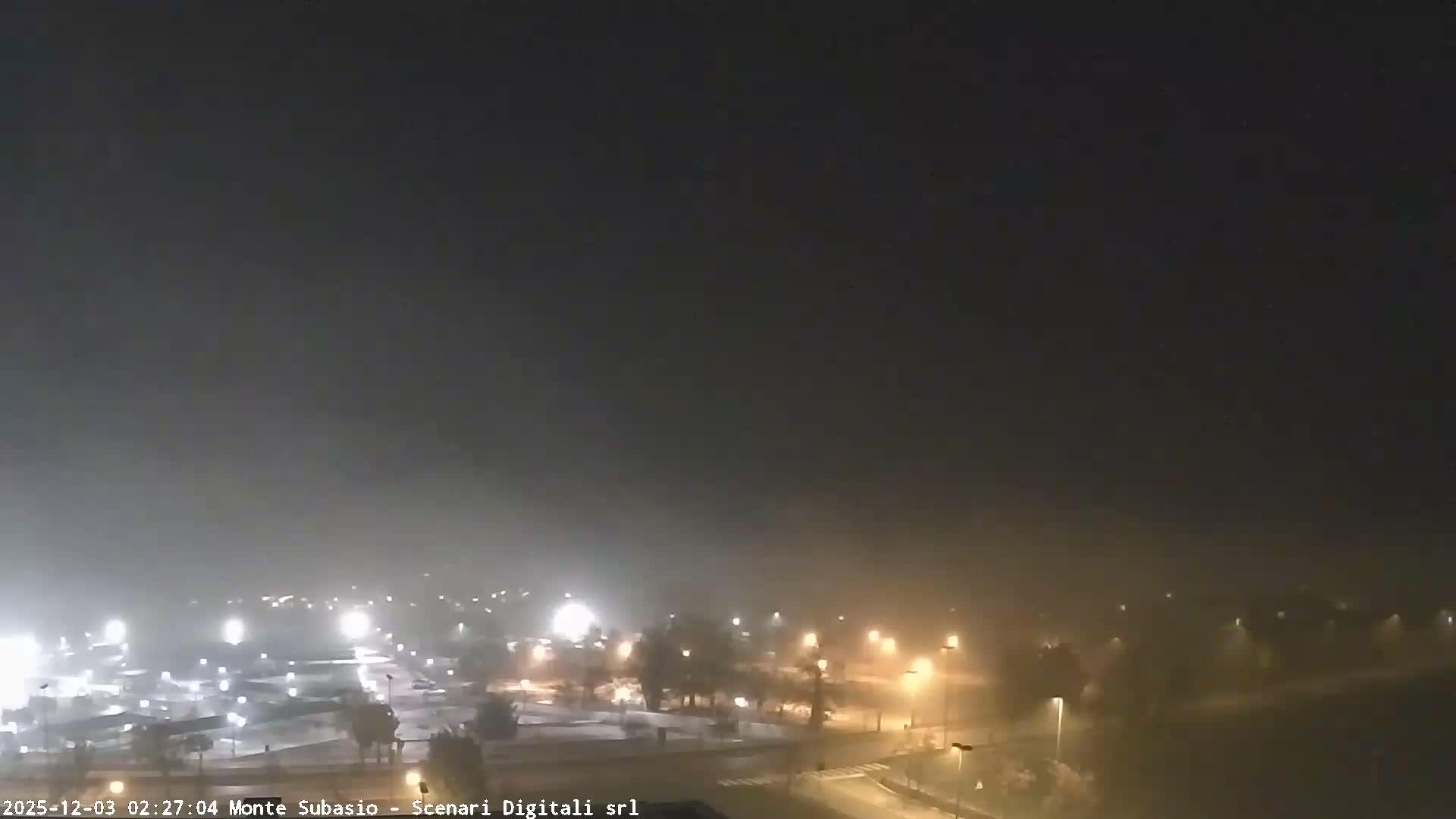 Strada Monte Subasio Mount View & Foligno City Skyline Live Cam - Foligno, Perugia, Umbria, Italy