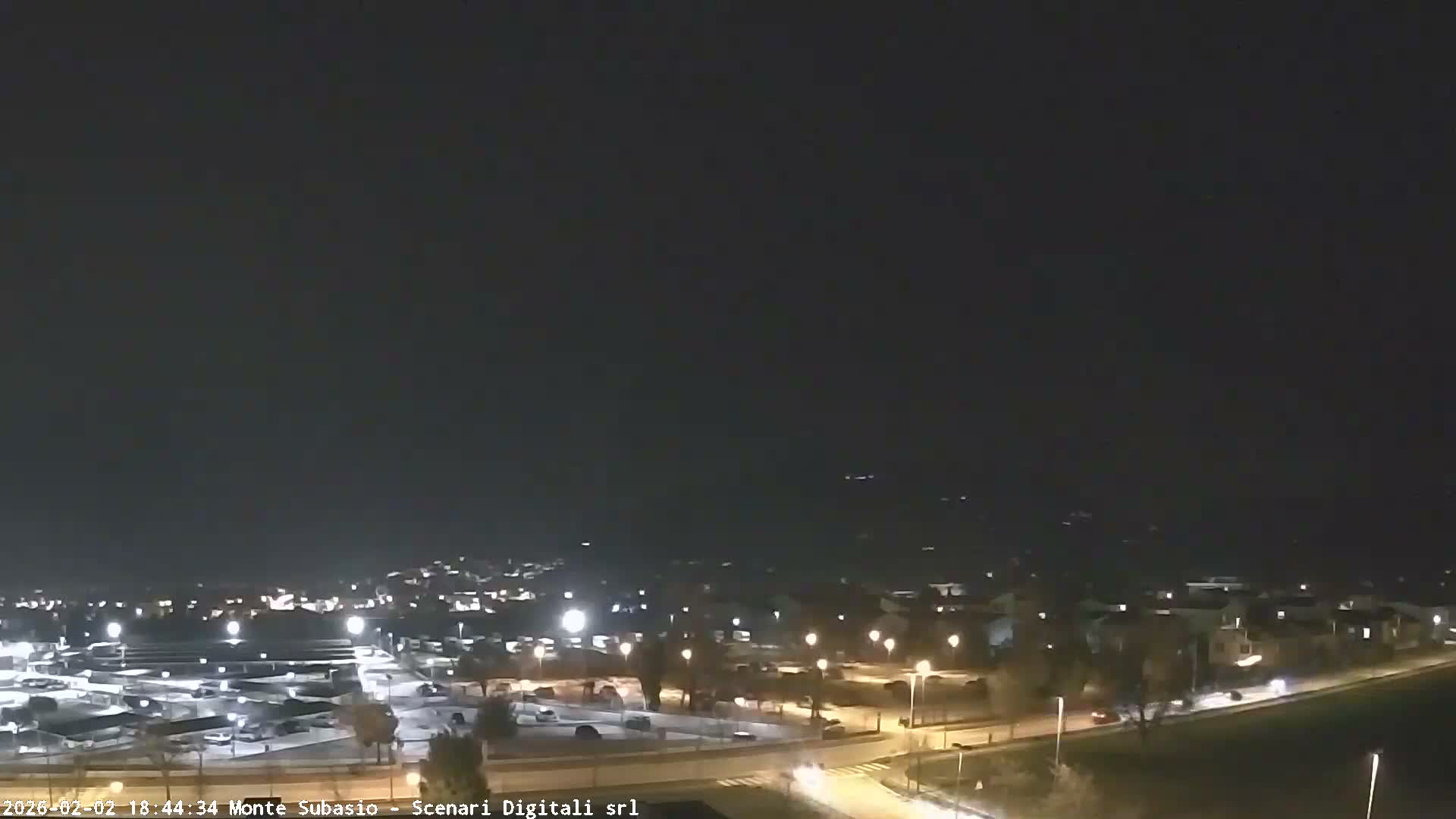 Strada Monte Subasio Mount View & Foligno City Skyline Live Cam - Foligno, Perugia, Umbria, Italy
