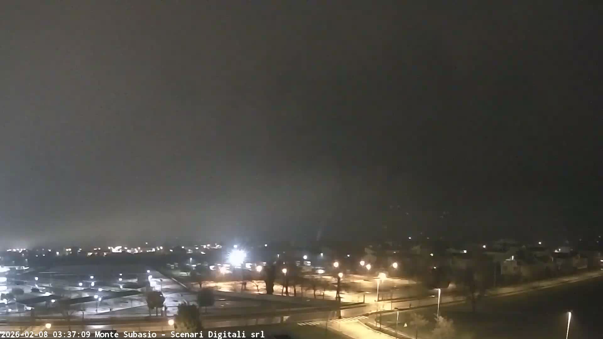 Strada Monte Subasio Mount View & Foligno City Skyline Live Cam - Foligno, Perugia, Umbria, Italy