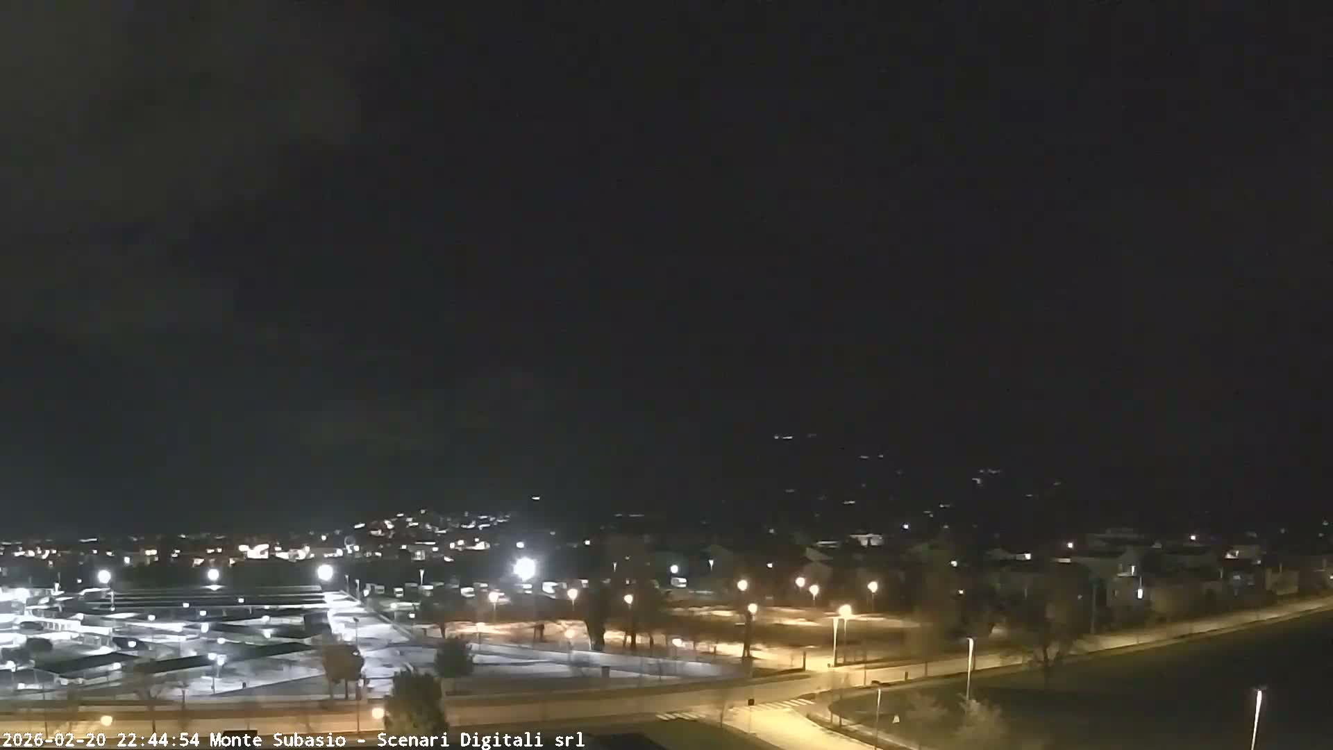 Strada Monte Subasio Mount View & Foligno City Skyline Live Cam - Foligno, Perugia, Umbria, Italy