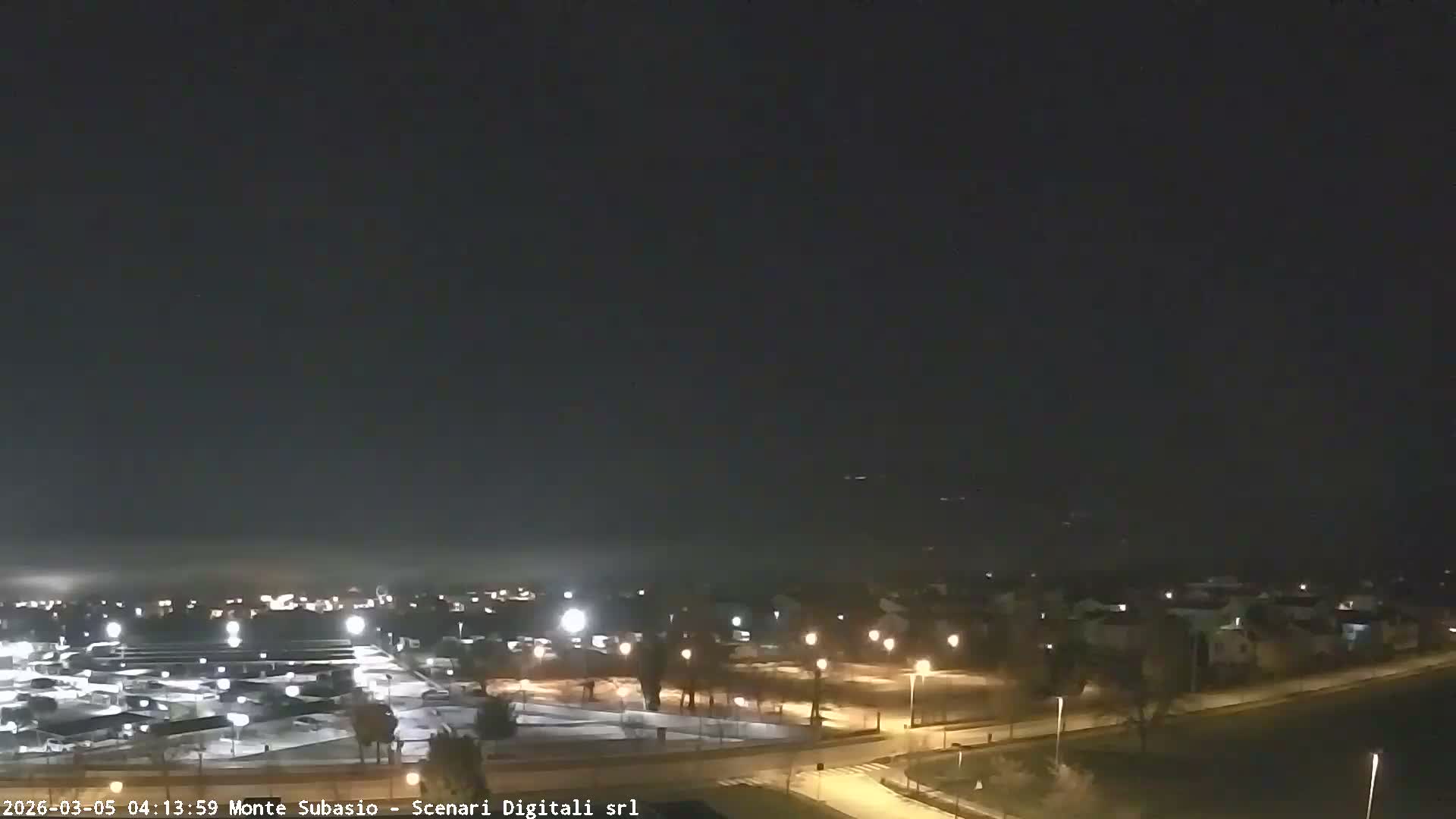 Strada Monte Subasio Mount View & Foligno City Skyline Live Cam - Foligno, Perugia, Umbria, Italy