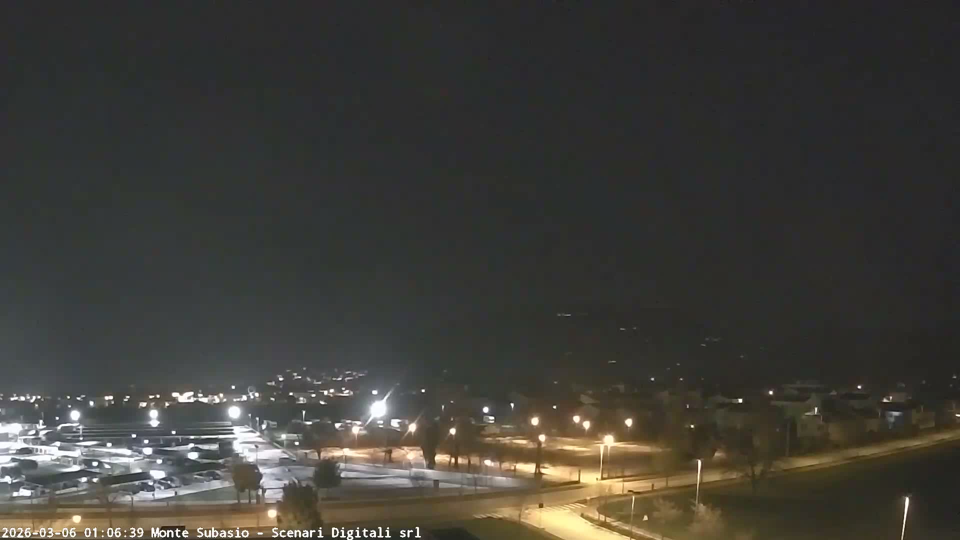 Strada Monte Subasio Mount View & Foligno City Skyline Live Cam - Foligno, Perugia, Umbria, Italy