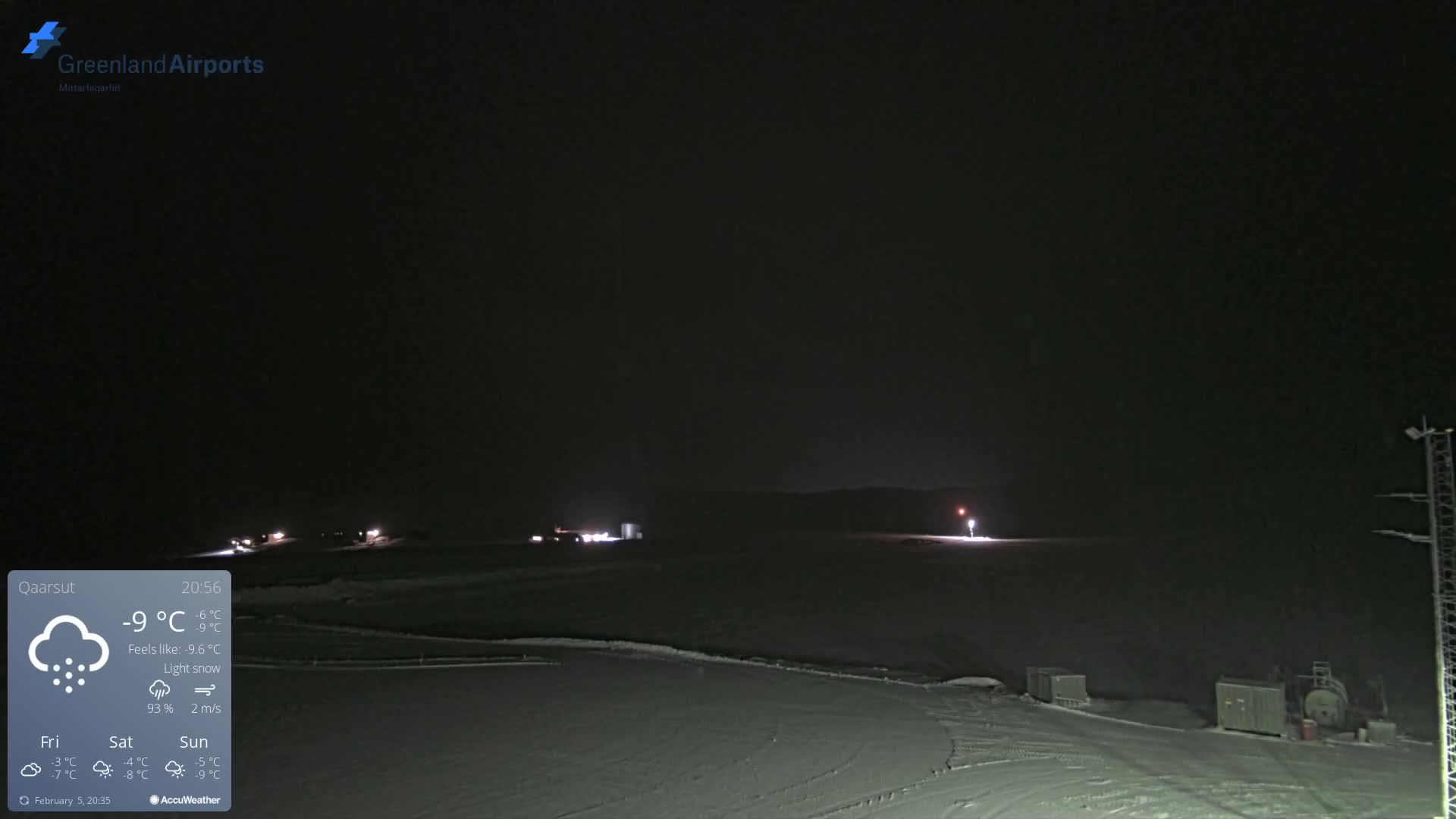 Qaarsut Airport (Mittarfik Qaarsut) East Towards View Live Cam JQA / BGUQ  - Qaarsut, Avannaata, Greenland, Denmark