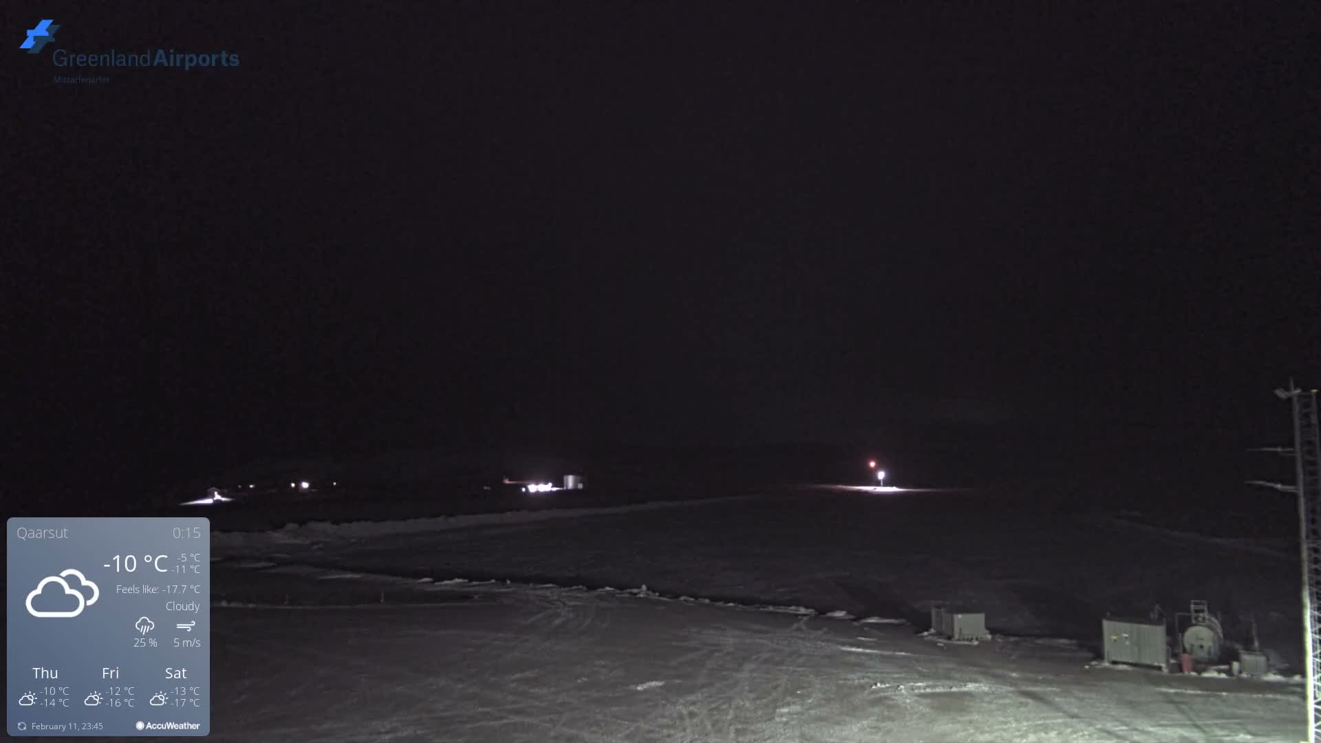 Qaarsut Airport (Mittarfik Qaarsut) East Towards View Live Cam JQA / BGUQ  - Qaarsut, Avannaata, Greenland, Denmark