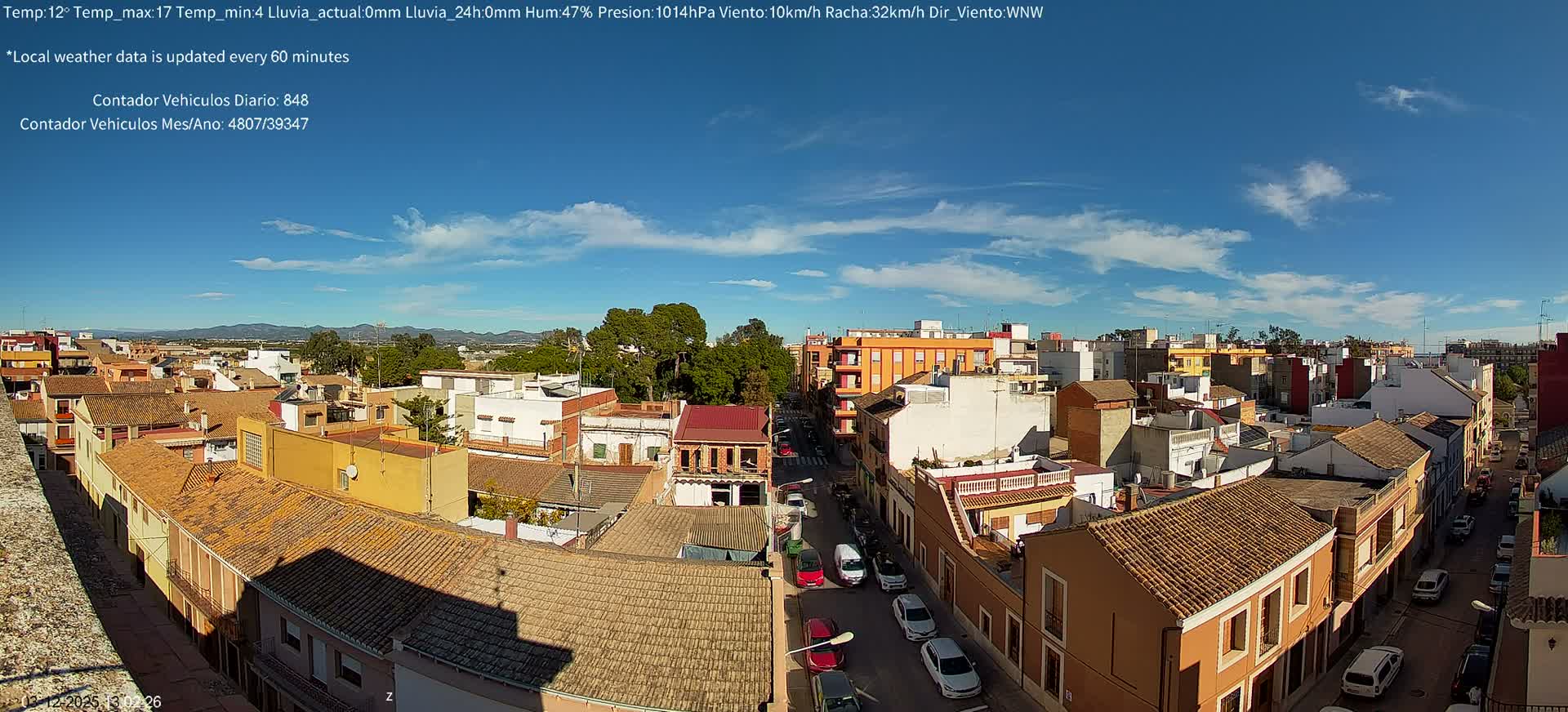 Valencia, Foios City Live Cam - Foios, Horta Nord, Valencia, Comunidad Valenciana, Spain
