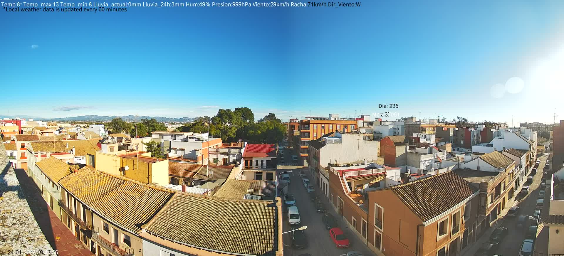 Valencia, Foios City Live Cam - Foios, Horta Nord, Valencia, Comunidad Valenciana, Spain