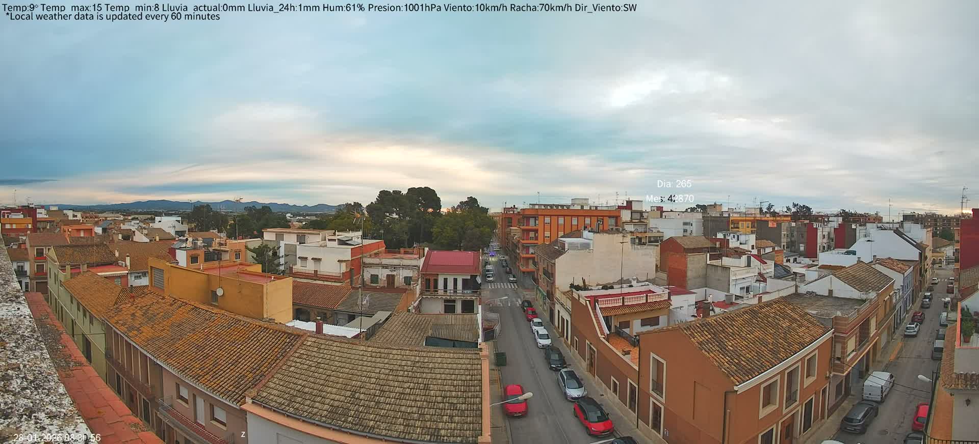 Valencia, Foios City Live Cam - Foios, Horta Nord, Valencia, Comunidad Valenciana, Spain