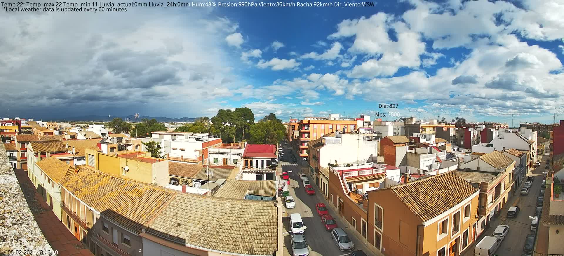 Valencia, Foios City Live Cam - Foios, Horta Nord, Valencia, Comunidad Valenciana, Spain