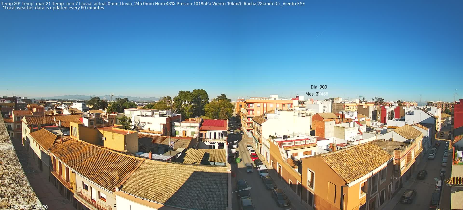 Valencia, Foios City Live Cam - Foios, Horta Nord, Valencia, Comunidad Valenciana, Spain