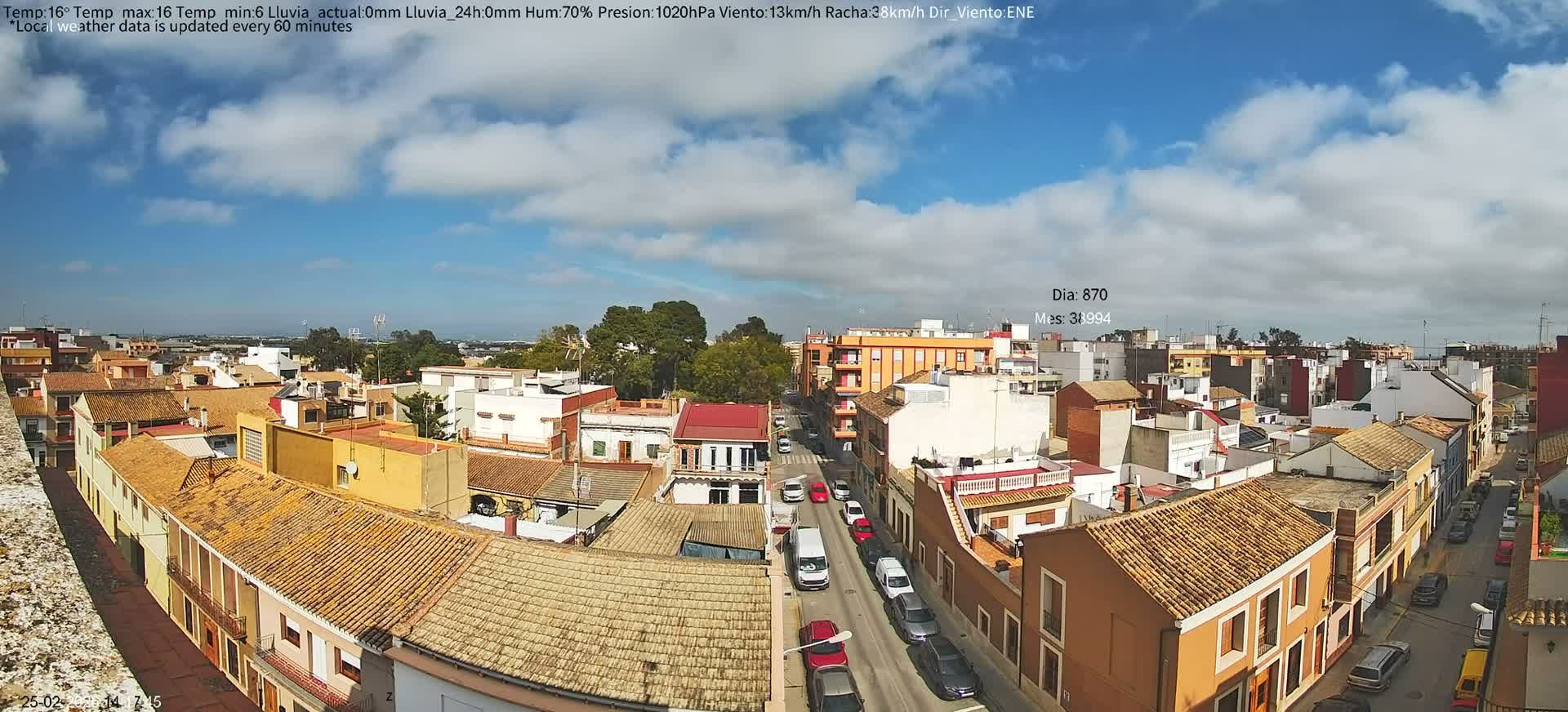 Valencia, Foios City Live Cam - Foios, Horta Nord, Valencia, Comunidad Valenciana, Spain