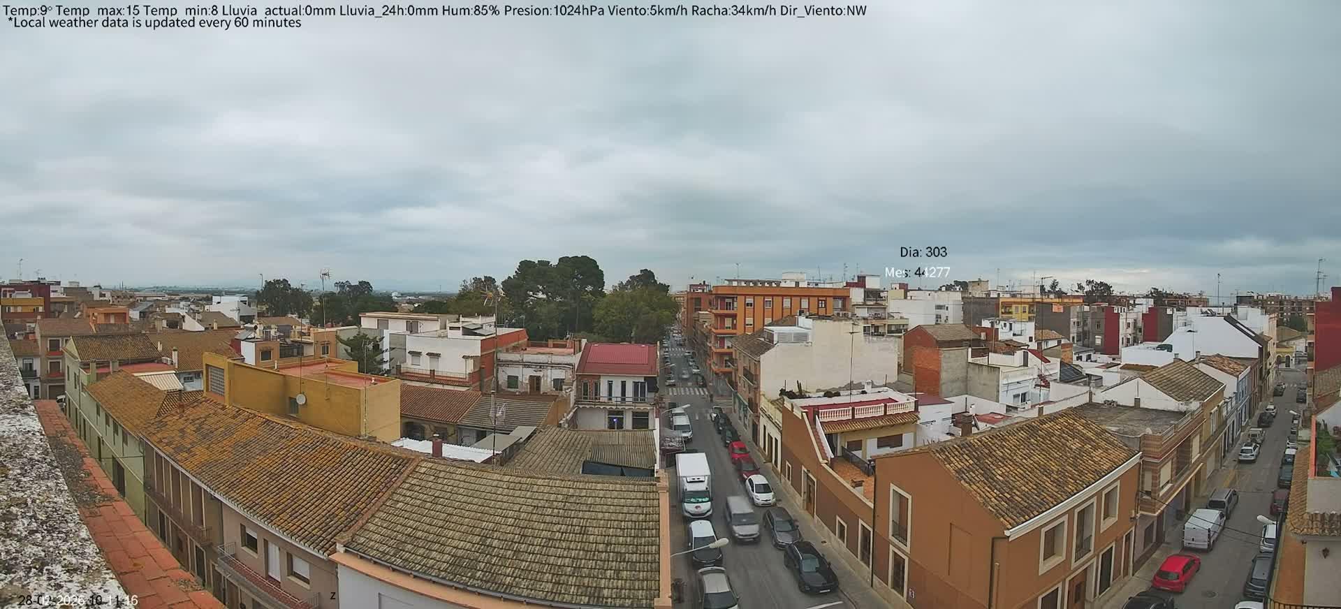 Valencia, Foios City Live Cam - Foios, Horta Nord, Valencia, Comunidad Valenciana, Spain