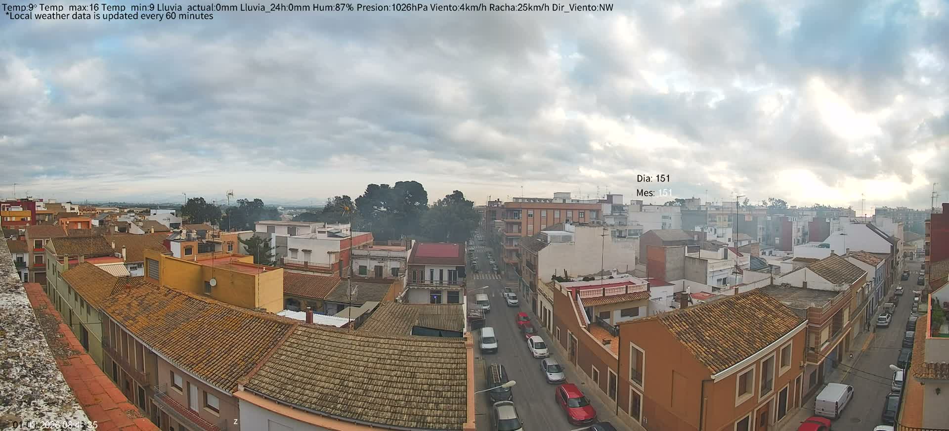 Valencia, Foios City Live Cam - Foios, Horta Nord, Valencia, Comunidad Valenciana, Spain