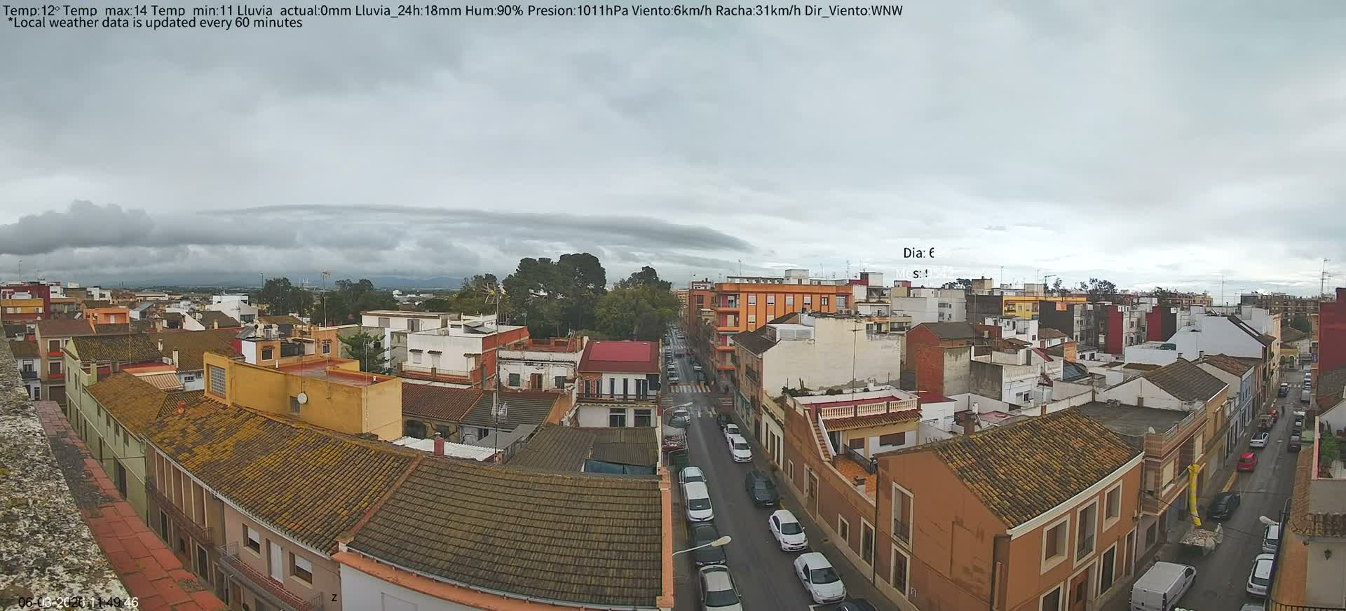 Valencia, Foios City Live Cam - Foios, Horta Nord, Valencia, Comunidad Valenciana, Spain