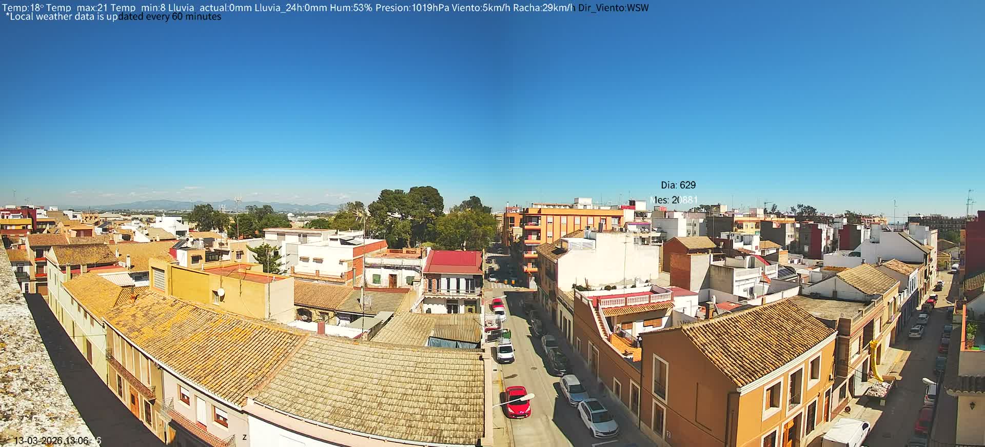 Valencia, Foios City Live Cam - Foios, Horta Nord, Valencia, Comunidad Valenciana, Spain