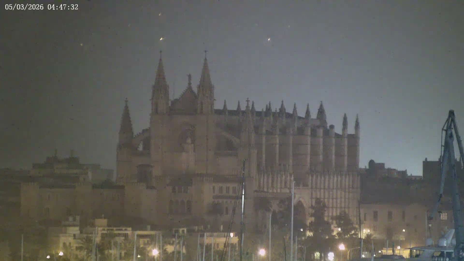 Palma de Mallorca, Paseo Maritimo (Av. de Gabriel Roca) & Marina Port de Mallorca Live Cam -Son Armadams, Ponent Discrict, Palma de Mallorca, Balearic Island, Spain