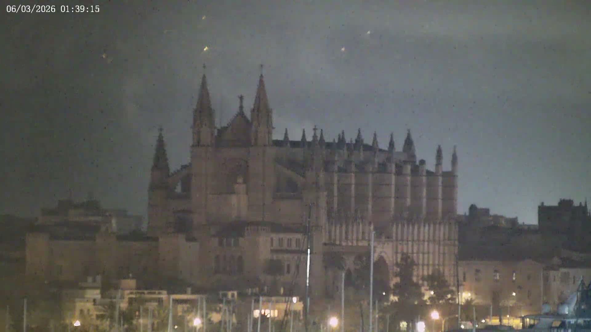 Palma de Mallorca, Paseo Maritimo (Av. de Gabriel Roca) & Marina Port de Mallorca Live Cam -Son Armadams, Ponent Discrict, Palma de Mallorca, Balearic Island, Spain