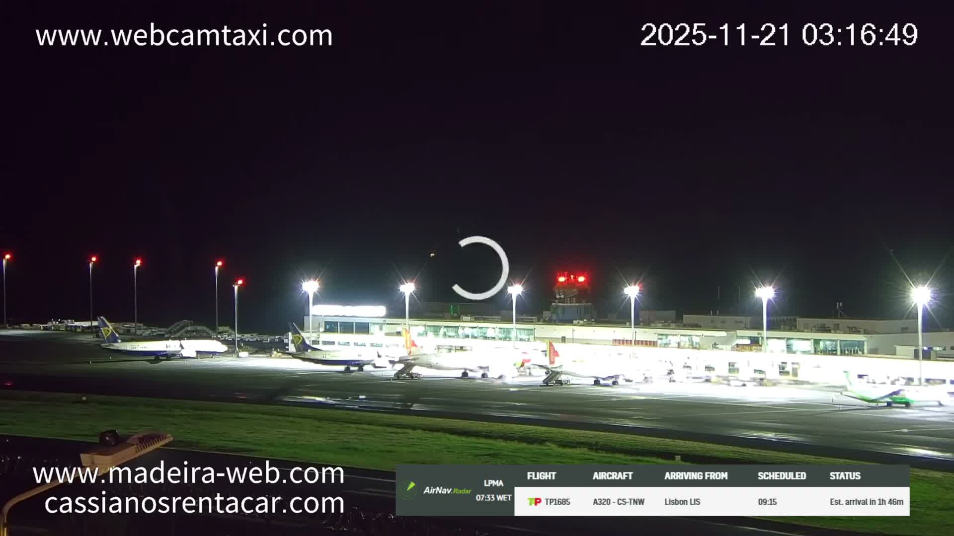 Desertas Island & Funchal Cristiano Ronaldo Madeira  International Airport Radio & Live Cam 360 Panaromic FNC/LPMA - Santa Cruz , Madeira, Portugal