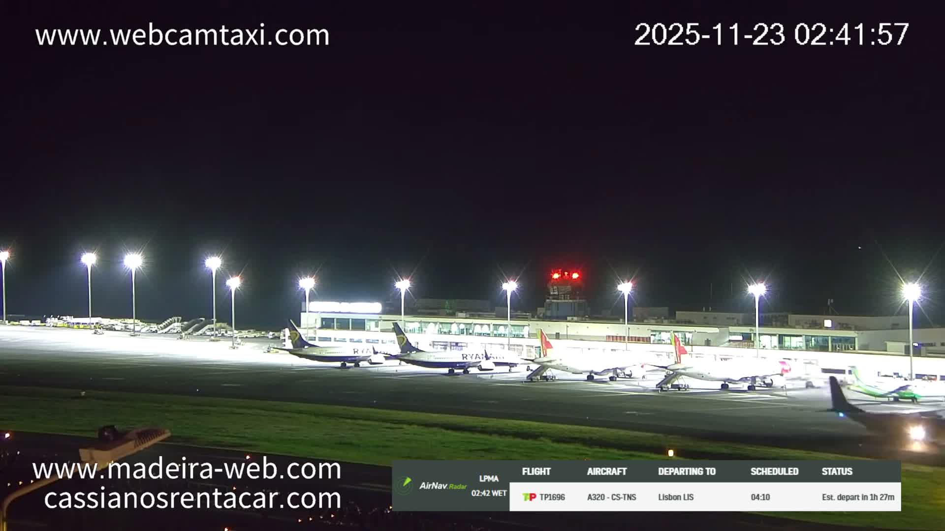 Desertas Island & Funchal Cristiano Ronaldo Madeira  International Airport Radio & Live Cam 360 Panaromic FNC/LPMA - Santa Cruz , Madeira, Portugal