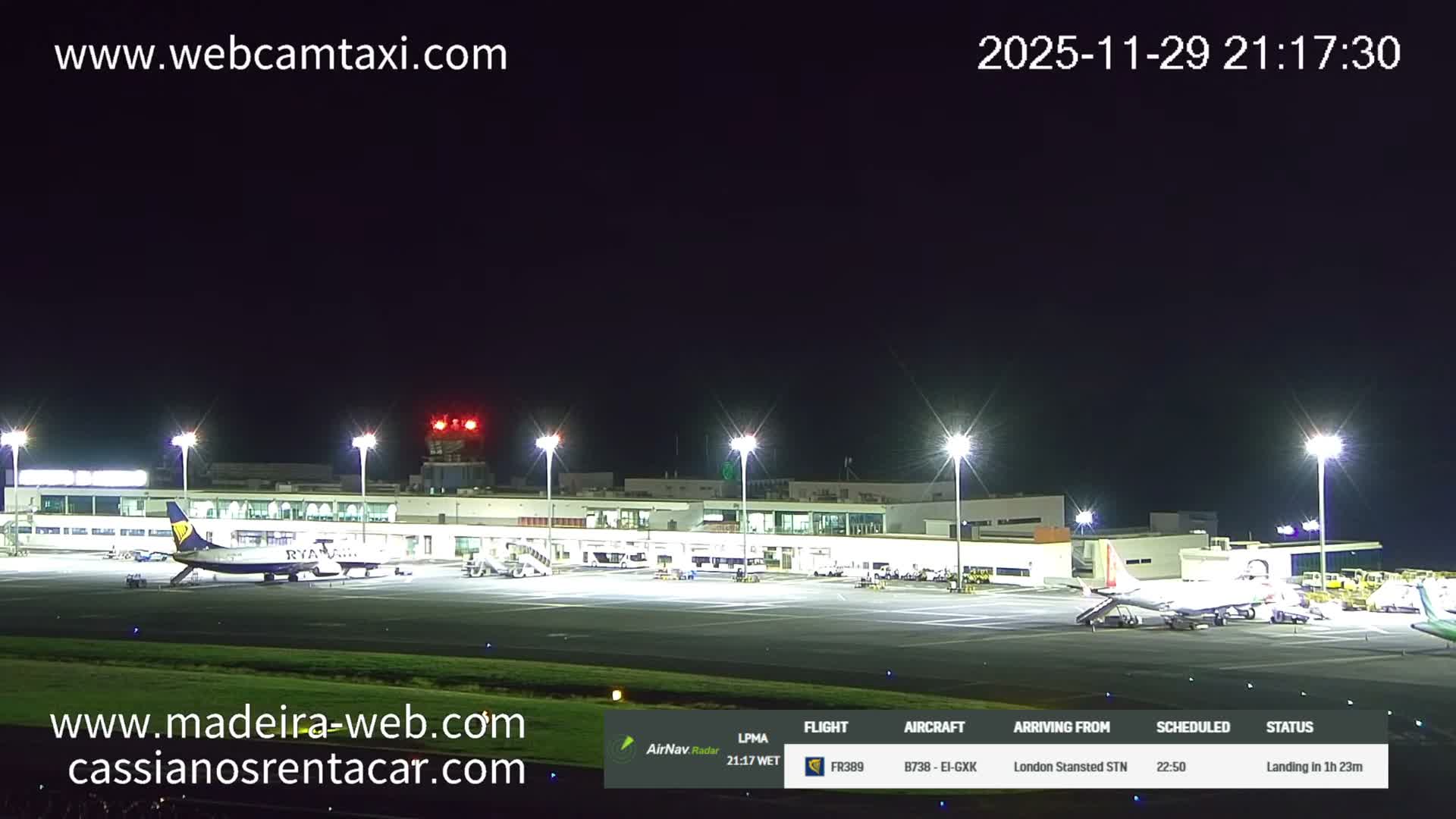 Desertas Island & Funchal Cristiano Ronaldo Madeira  International Airport Radio & Live Cam 360 Panaromic FNC/LPMA - Santa Cruz , Madeira, Portugal