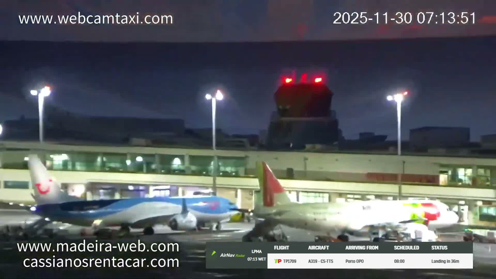 Desertas Island & Funchal Cristiano Ronaldo Madeira  International Airport Radio & Live Cam 360 Panaromic FNC/LPMA - Santa Cruz , Madeira, Portugal
