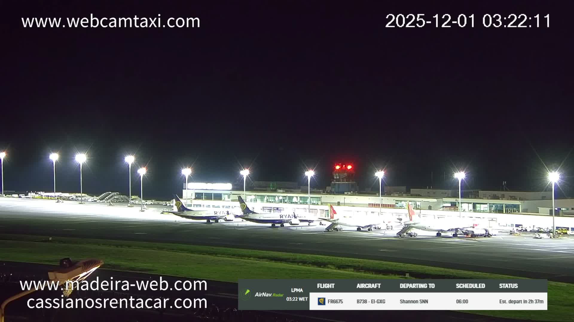 Desertas Island & Funchal Cristiano Ronaldo Madeira  International Airport Radio & Live Cam 360 Panaromic FNC/LPMA - Santa Cruz , Madeira, Portugal