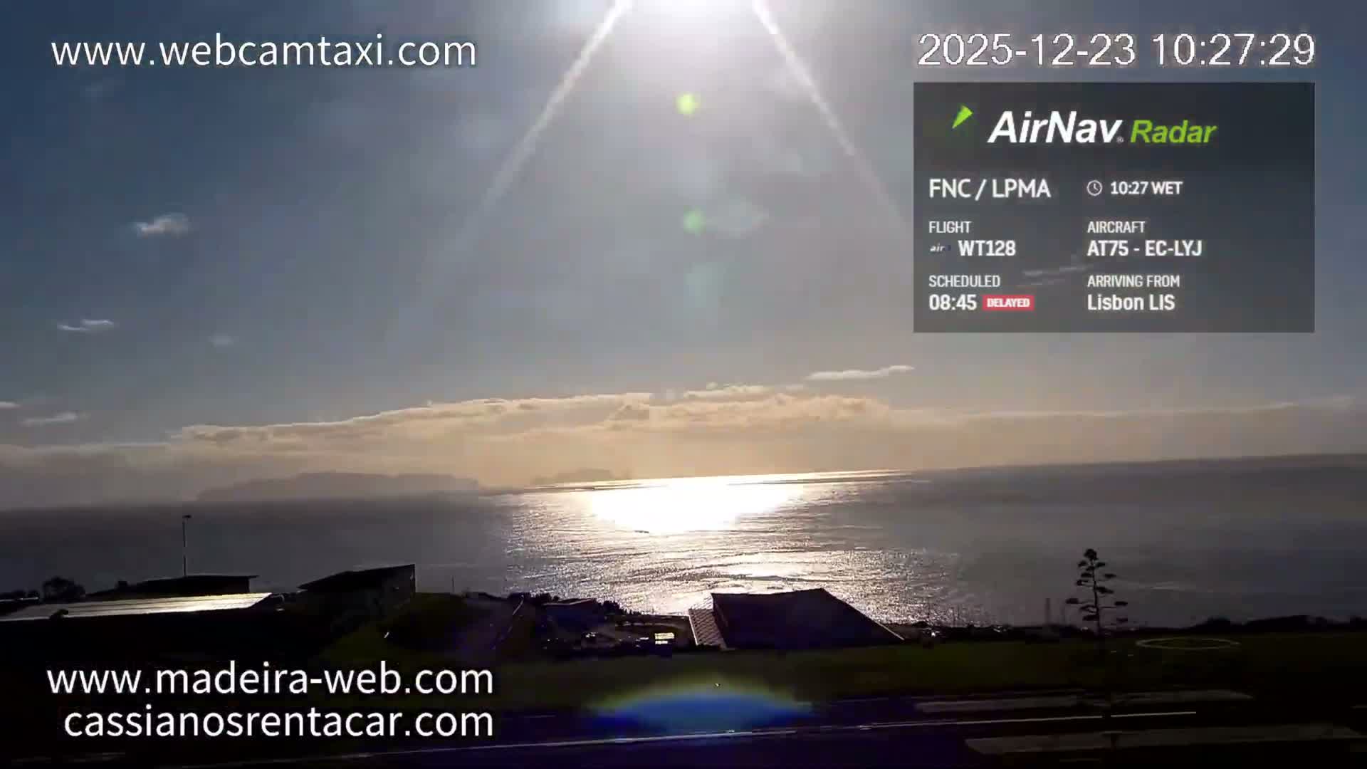 Desertas Island & Funchal Cristiano Ronaldo Madeira  International Airport Radio & Live Cam 360 Panaromic FNC/LPMA - Santa Cruz , Madeira, Portugal