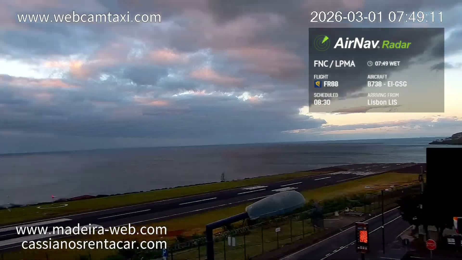 Desertas Island & Funchal Cristiano Ronaldo Madeira  International Airport Radio & Live Cam 360 Panaromic FNC/LPMA - Santa Cruz , Madeira, Portugal