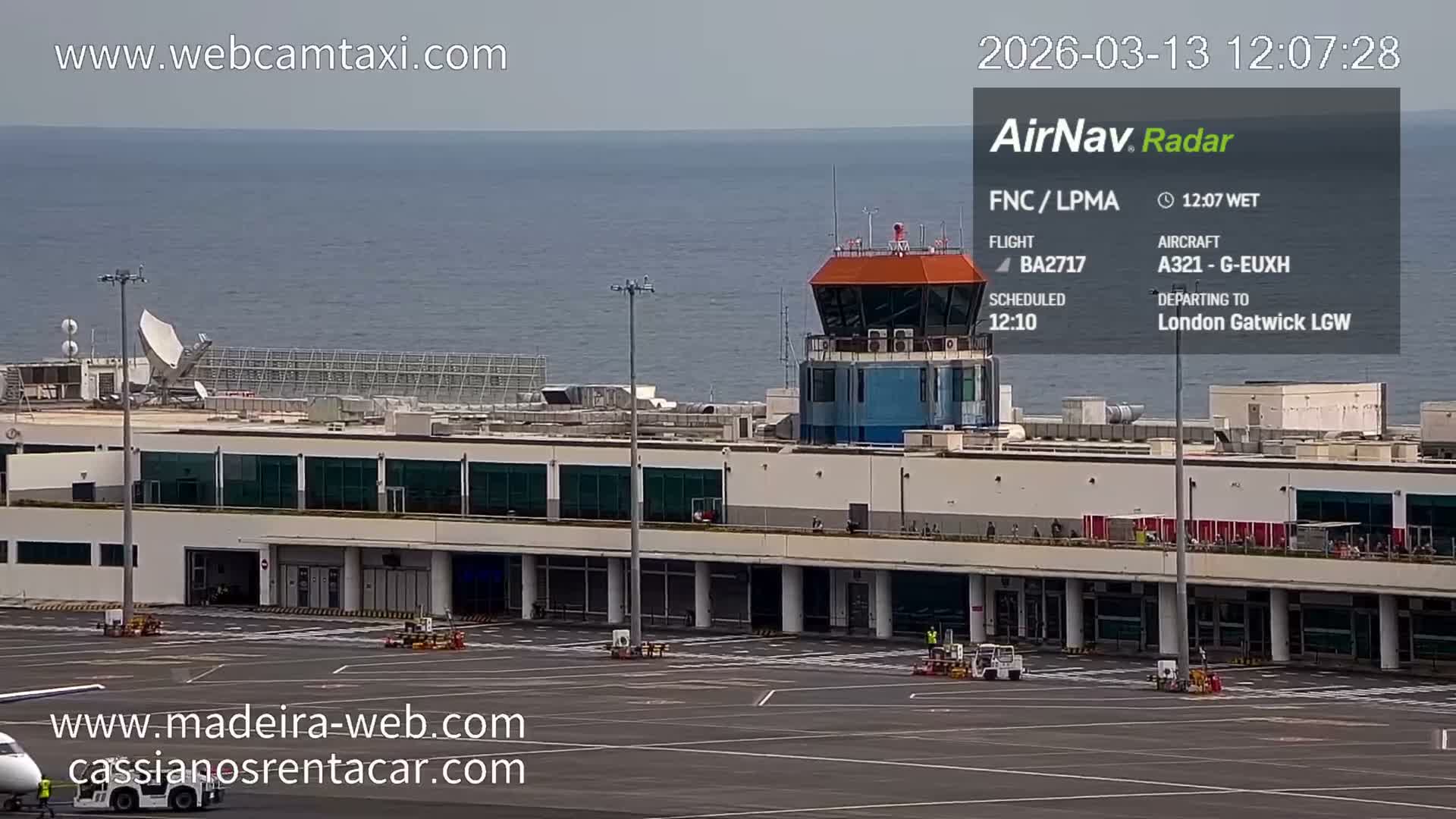 Desertas Island & Funchal Cristiano Ronaldo Madeira  International Airport Radio & Live Cam 360 Panaromic FNC/LPMA - Santa Cruz , Madeira, Portugal