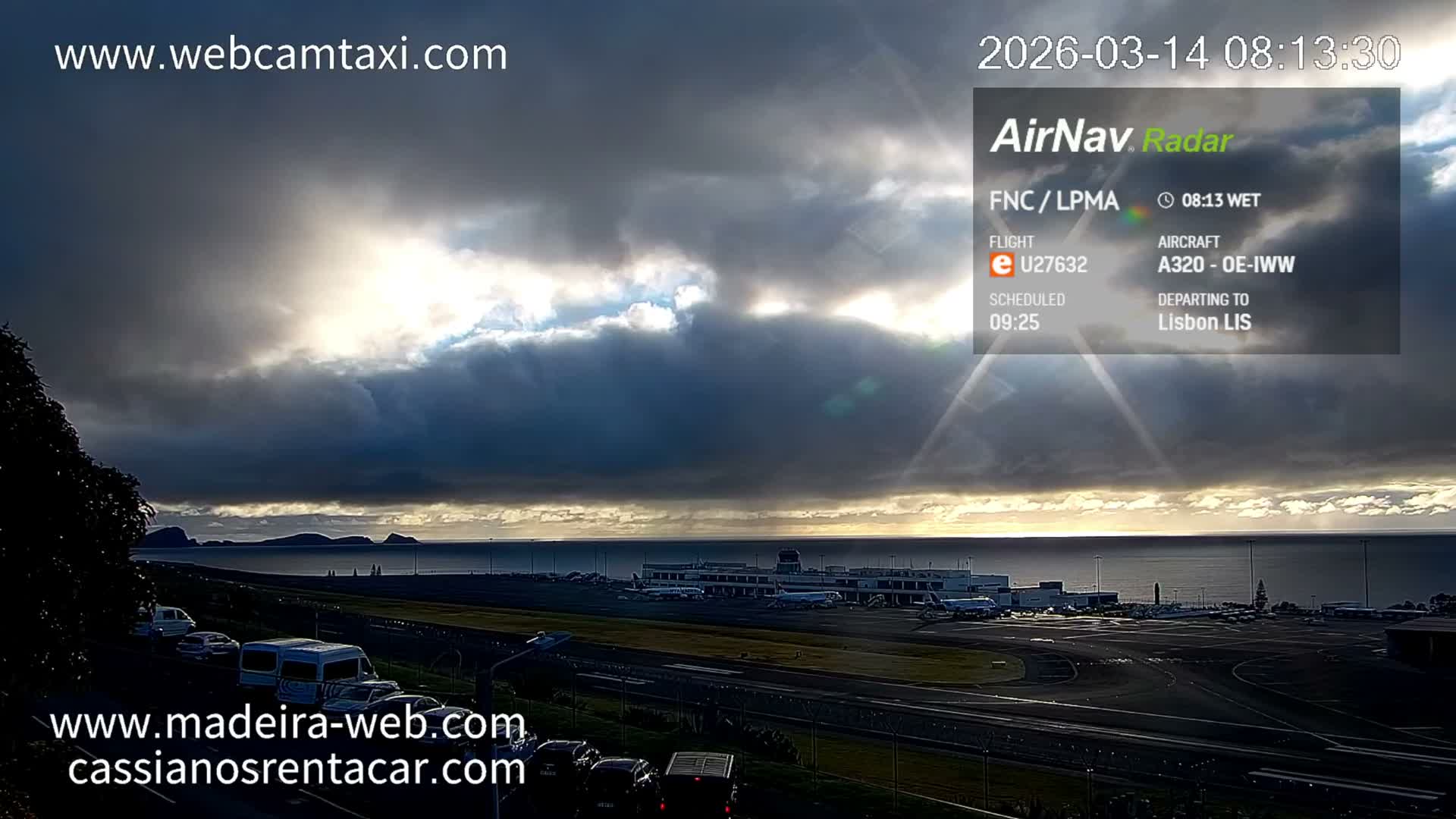 Desertas Island & Funchal Cristiano Ronaldo Madeira  International Airport Radio & Live Cam 360 Panaromic FNC/LPMA - Santa Cruz , Madeira, Portugal