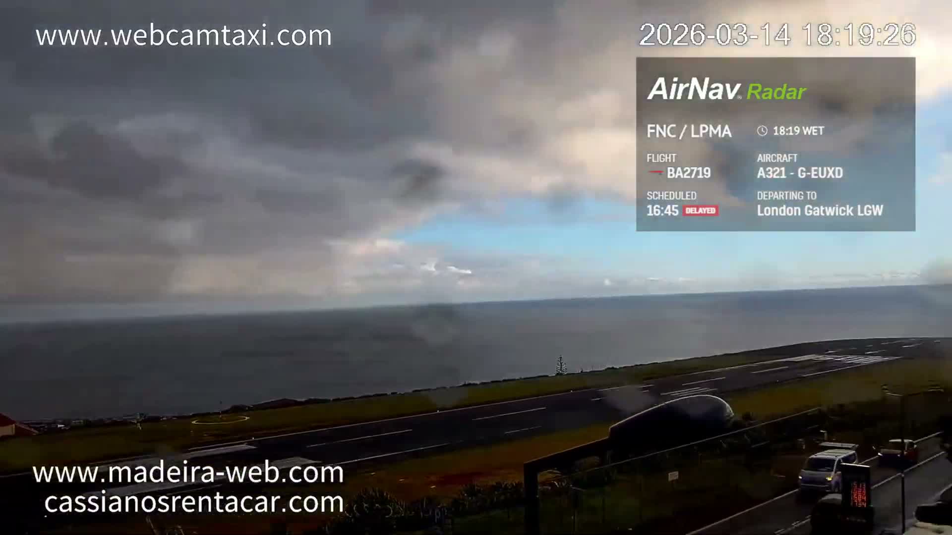 Desertas Island & Funchal Cristiano Ronaldo Madeira  International Airport Radio & Live Cam 360 Panaromic FNC/LPMA - Santa Cruz , Madeira, Portugal