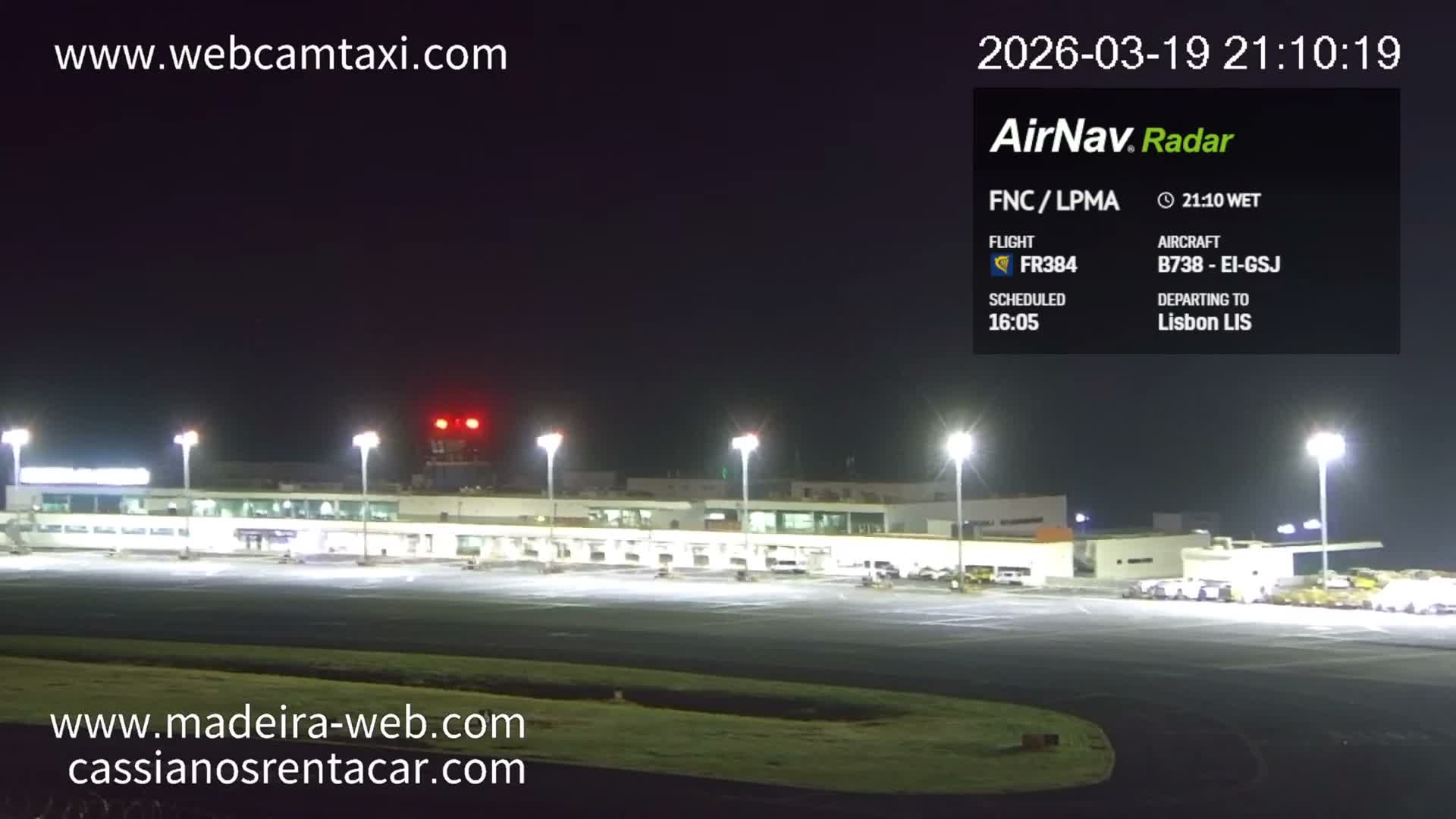 Desertas Island & Funchal Cristiano Ronaldo Madeira  International Airport Radio & Live Cam 360 Panaromic FNC/LPMA - Santa Cruz , Madeira, Portugal