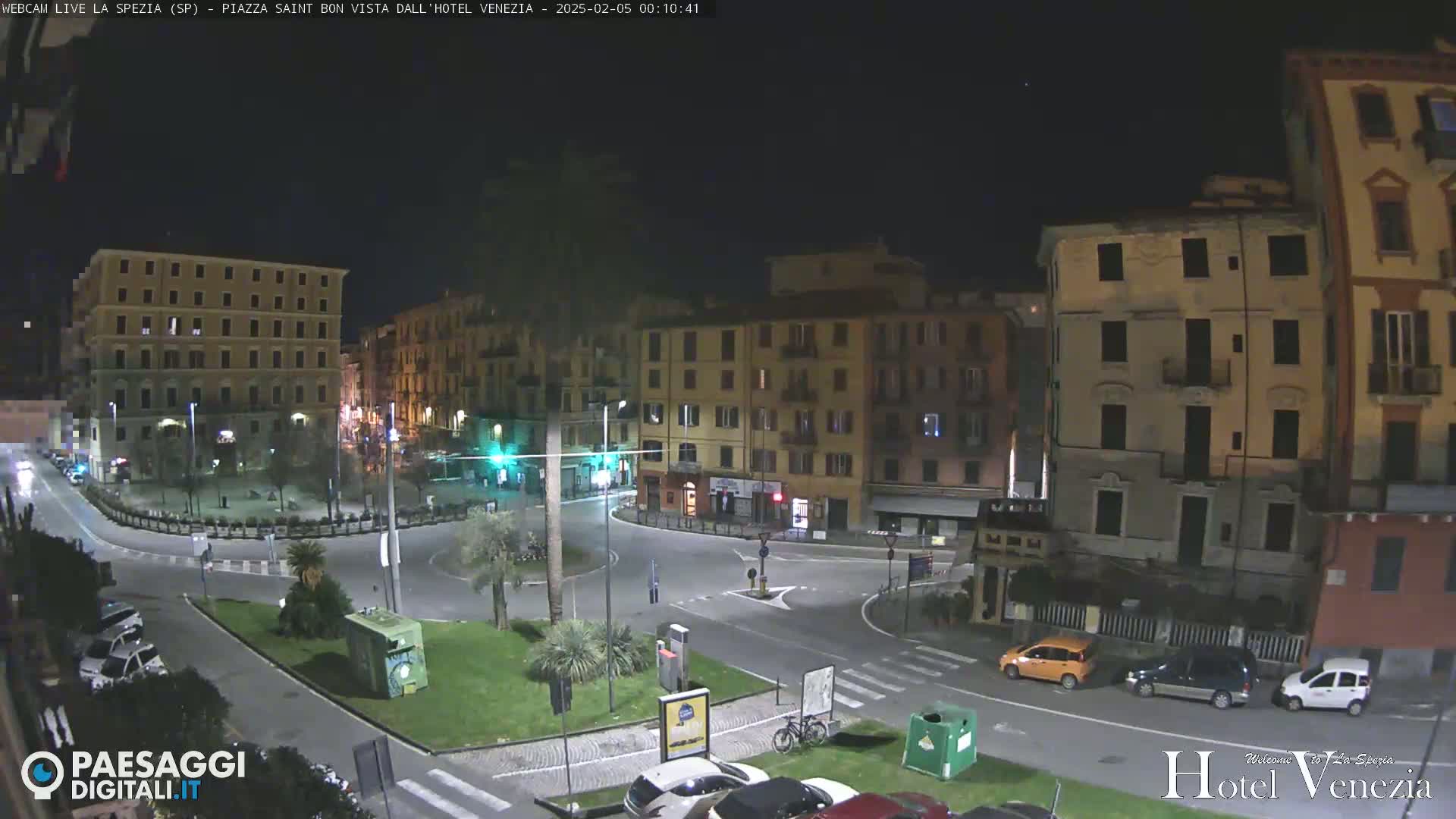 La Spezia Piazza Saint Bon Square Live Cam - Liguria, Italy