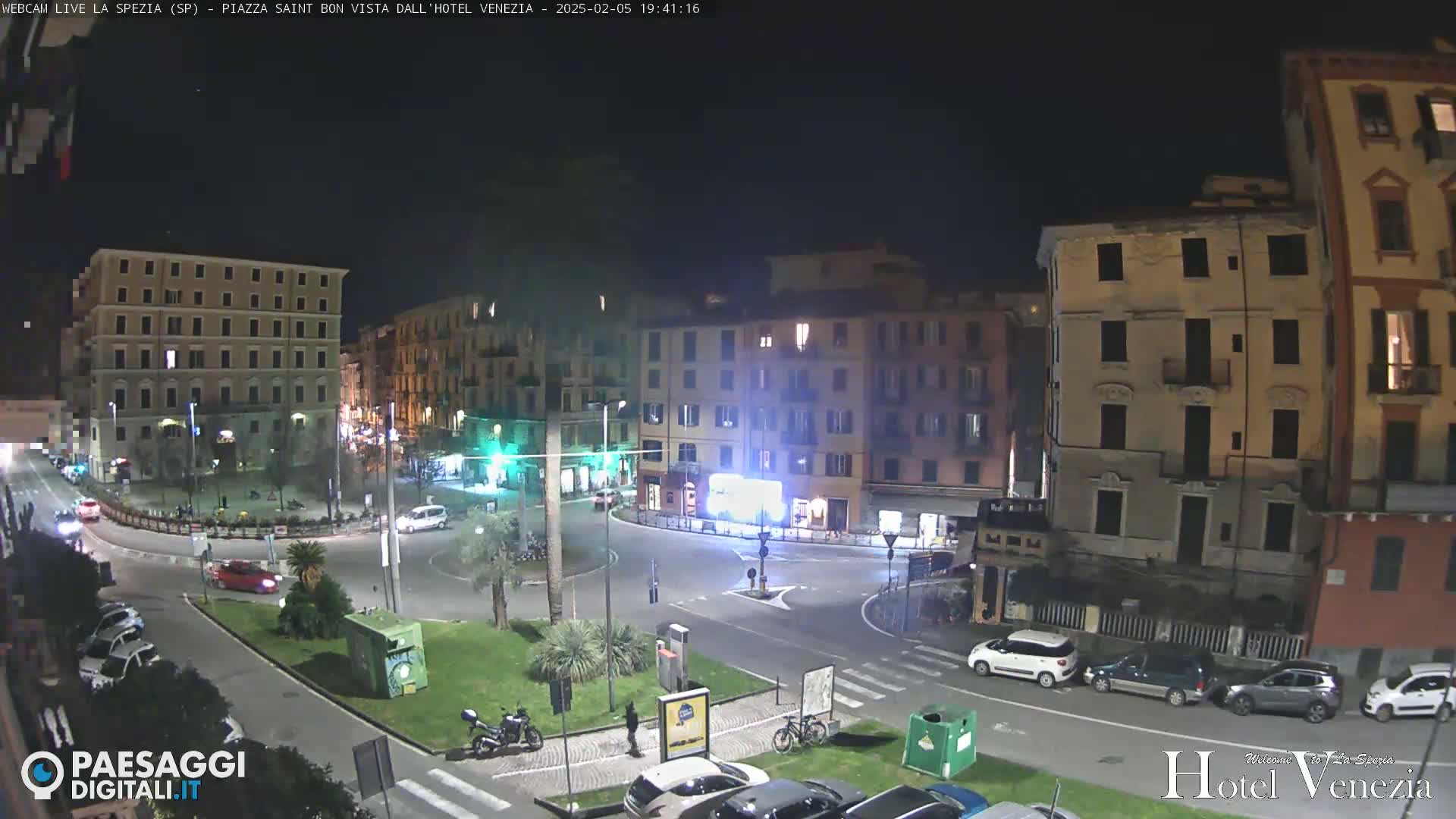 La Spezia Piazza Saint Bon Square Live Cam - Liguria, Italy