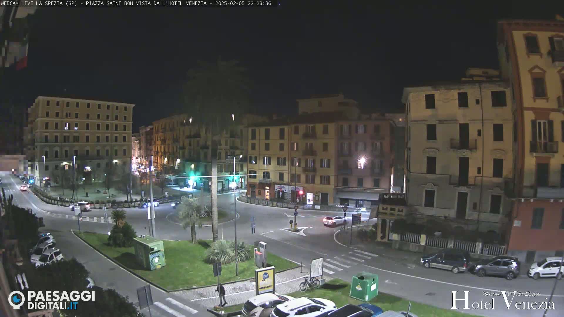 La Spezia Piazza Saint Bon Square Live Cam - Liguria, Italy