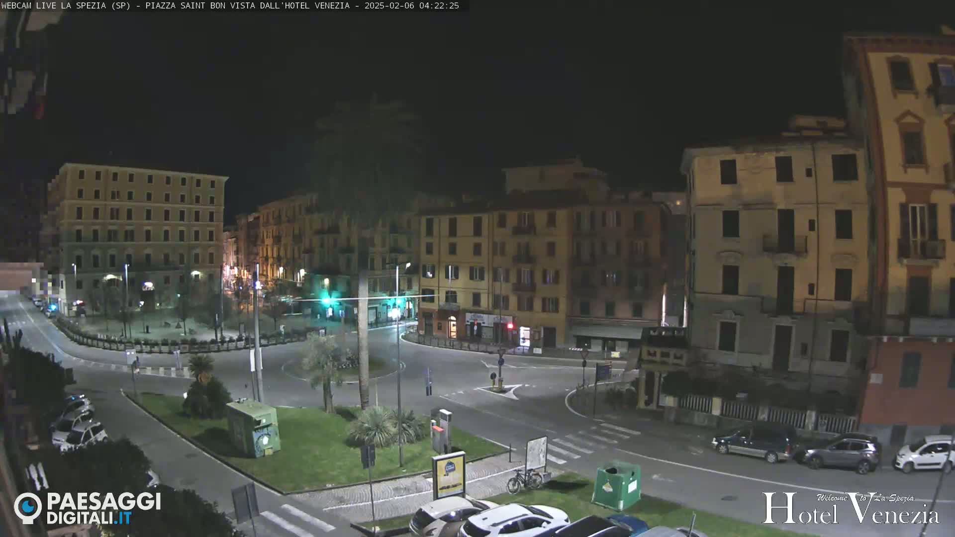 La Spezia Piazza Saint Bon Square Live Cam - Liguria, Italy
