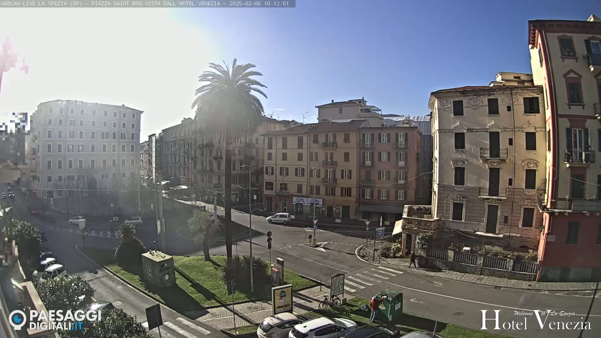 La Spezia Piazza Saint Bon Square Live Cam - Liguria, Italy