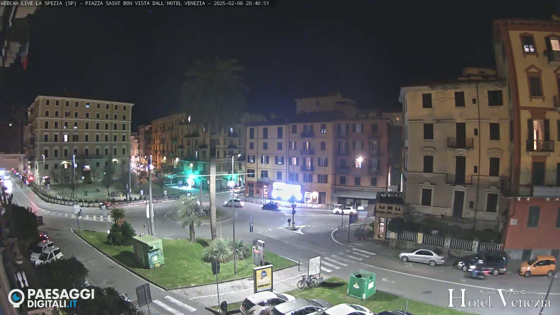 La Spezia Piazza Saint Bon Square Live Cam - Liguria, Italy