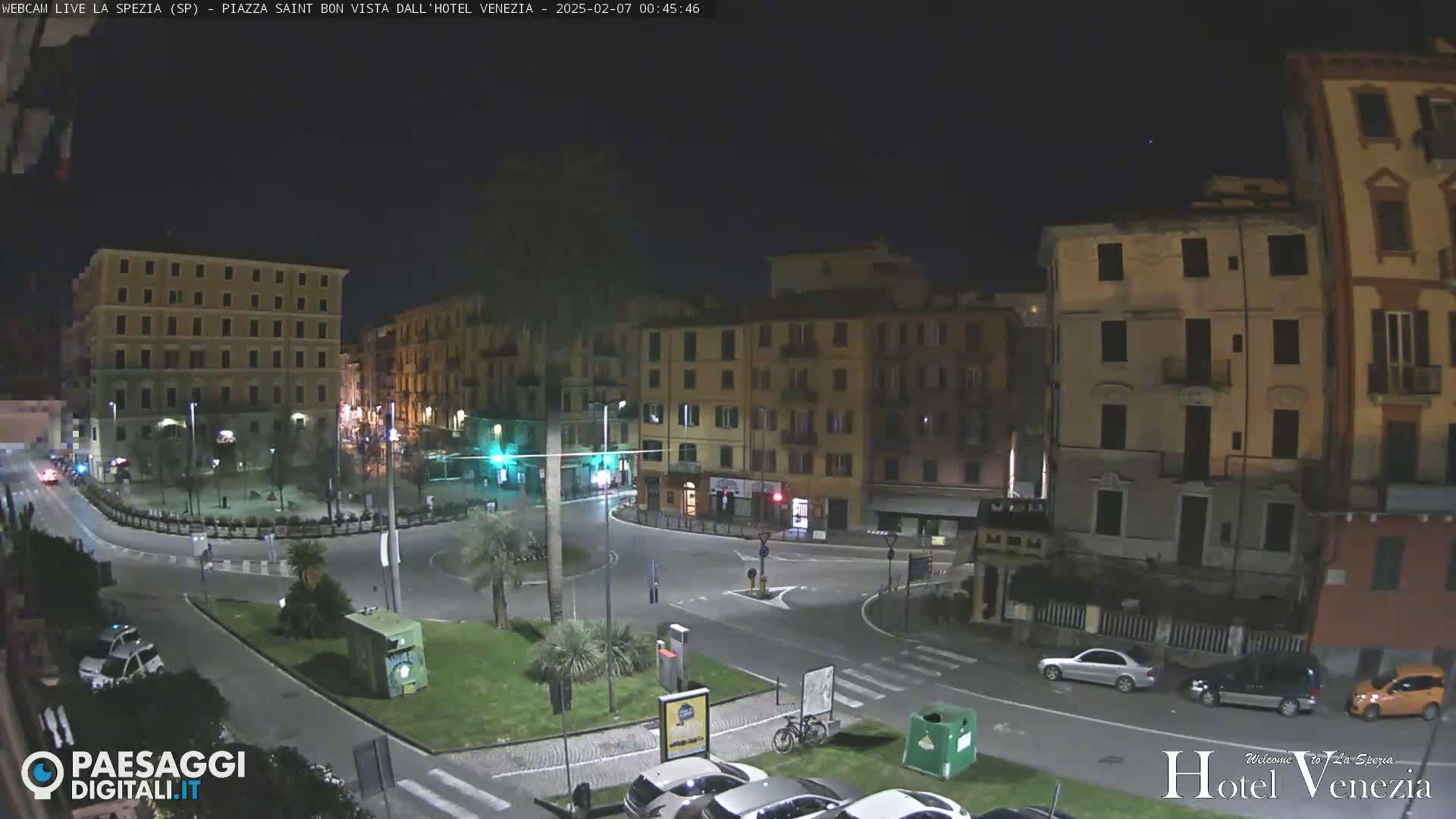 La Spezia Piazza Saint Bon Square Live Cam - Liguria, Italy