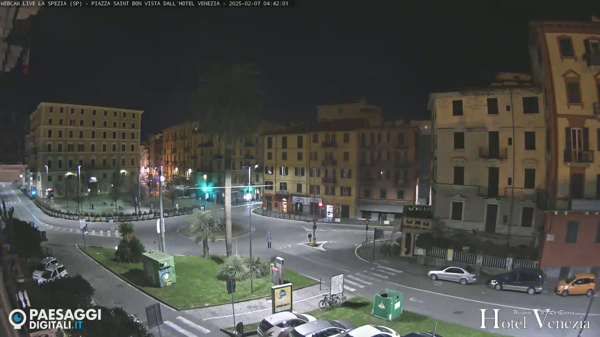 La Spezia Piazza Saint Bon Square Live Cam - Liguria, Italy