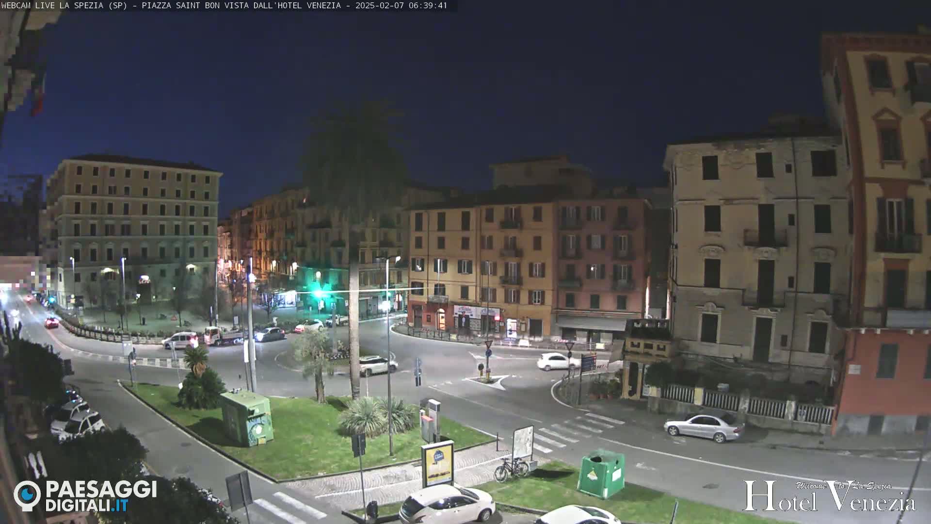 La Spezia Piazza Saint Bon Square Live Cam - Liguria, Italy