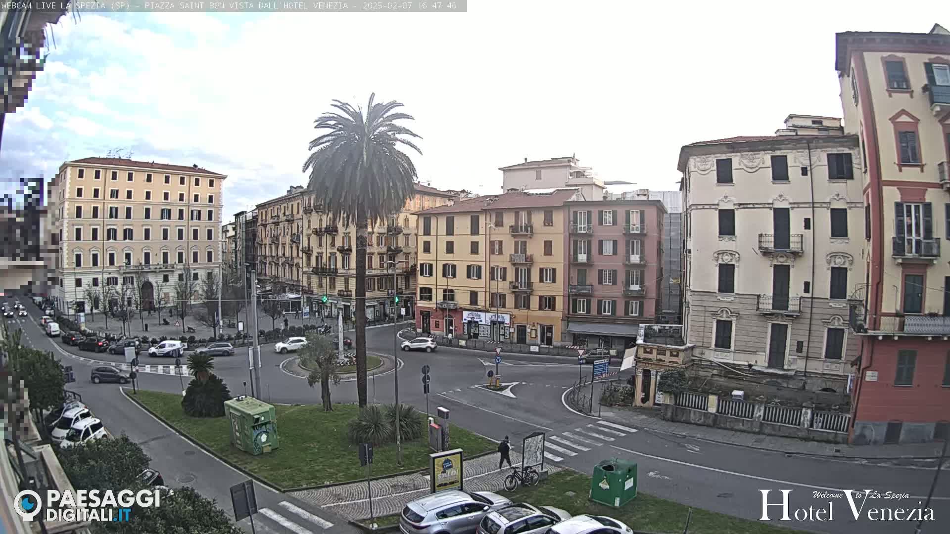 La Spezia Piazza Saint Bon Square Live Cam - Liguria, Italy