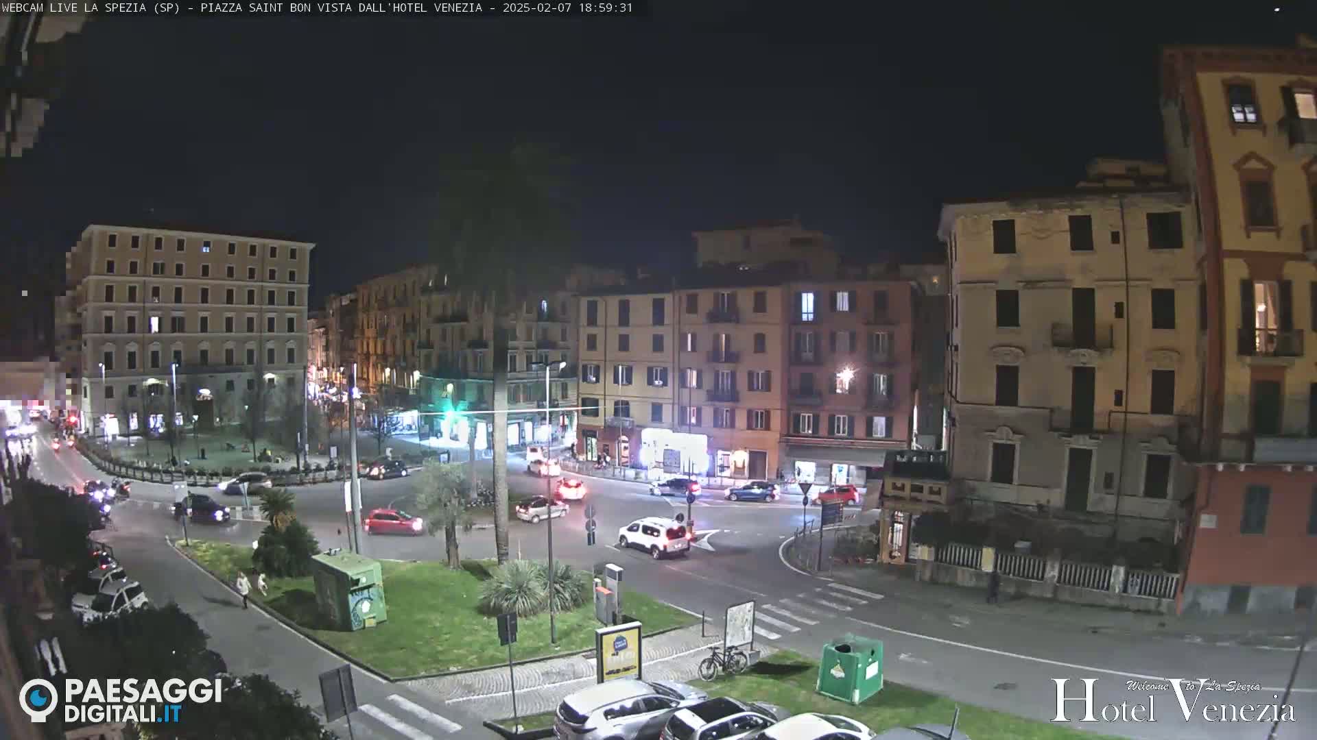 La Spezia Piazza Saint Bon Square Live Cam - Liguria, Italy