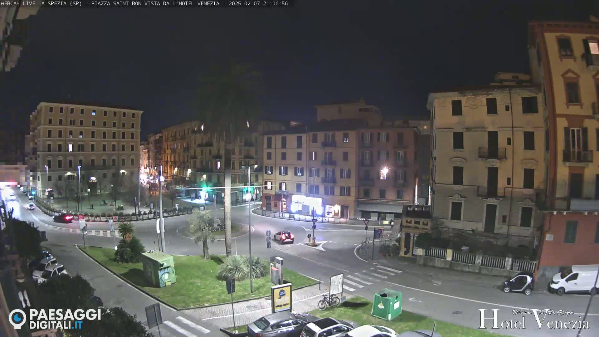 La Spezia Piazza Saint Bon Square Live Cam - Liguria, Italy