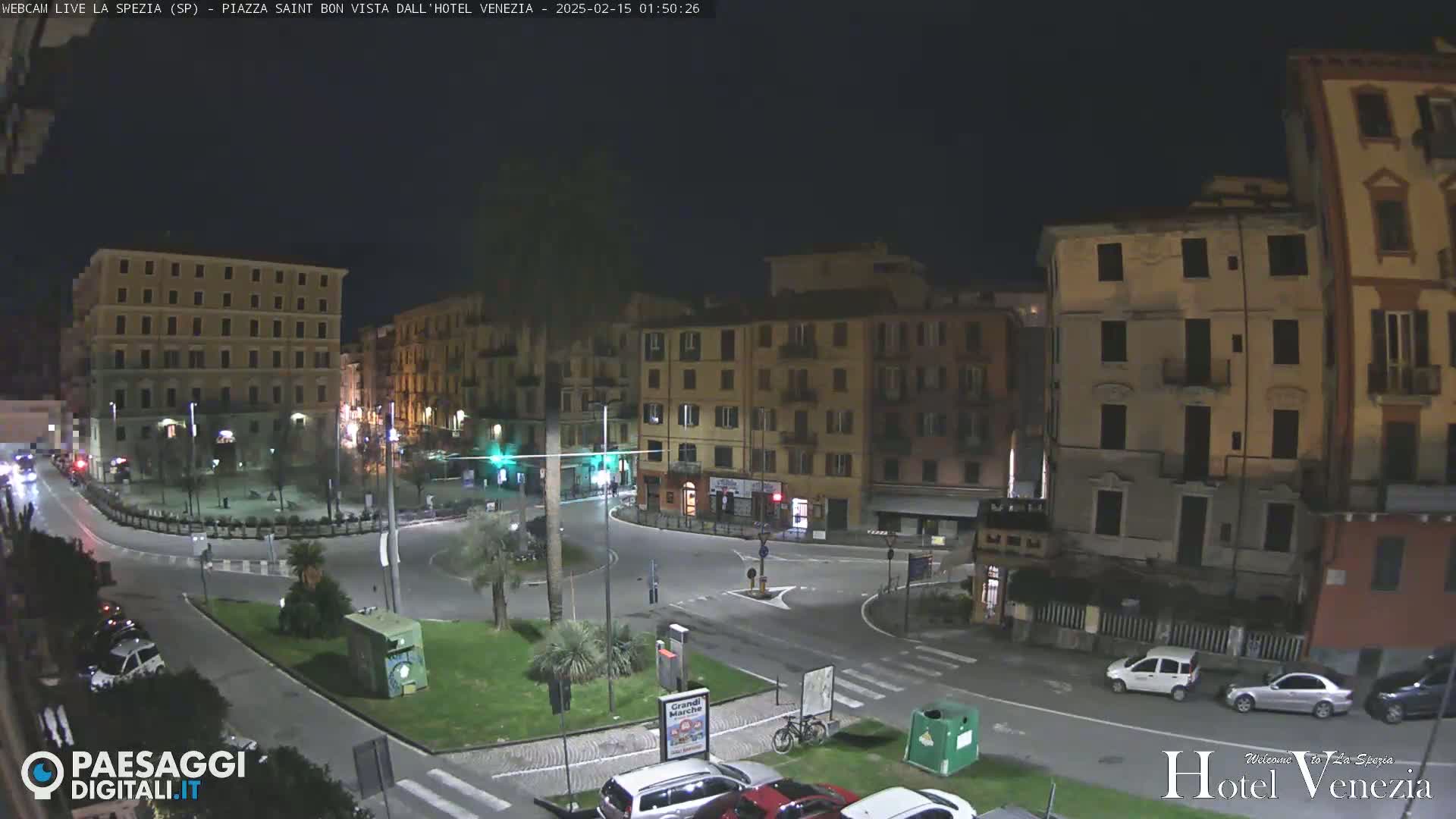 La Spezia Piazza Saint Bon Square Live Cam - Liguria, Italy