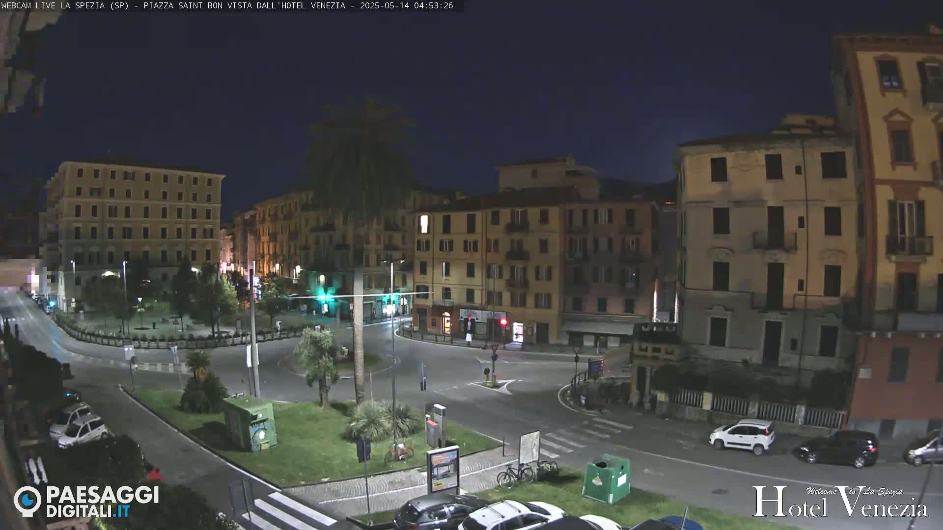 La Spezia Piazza Saint Bon Square Live Cam - Liguria, Italy