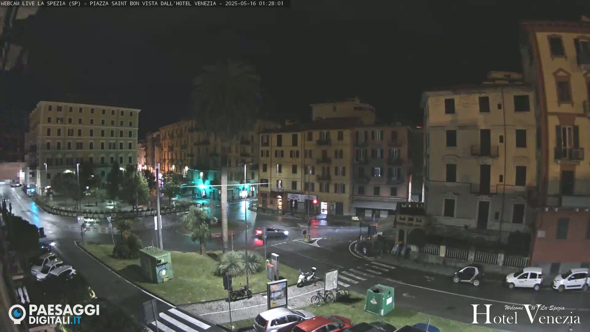La Spezia Piazza Saint Bon Square Live Cam - Liguria, Italy