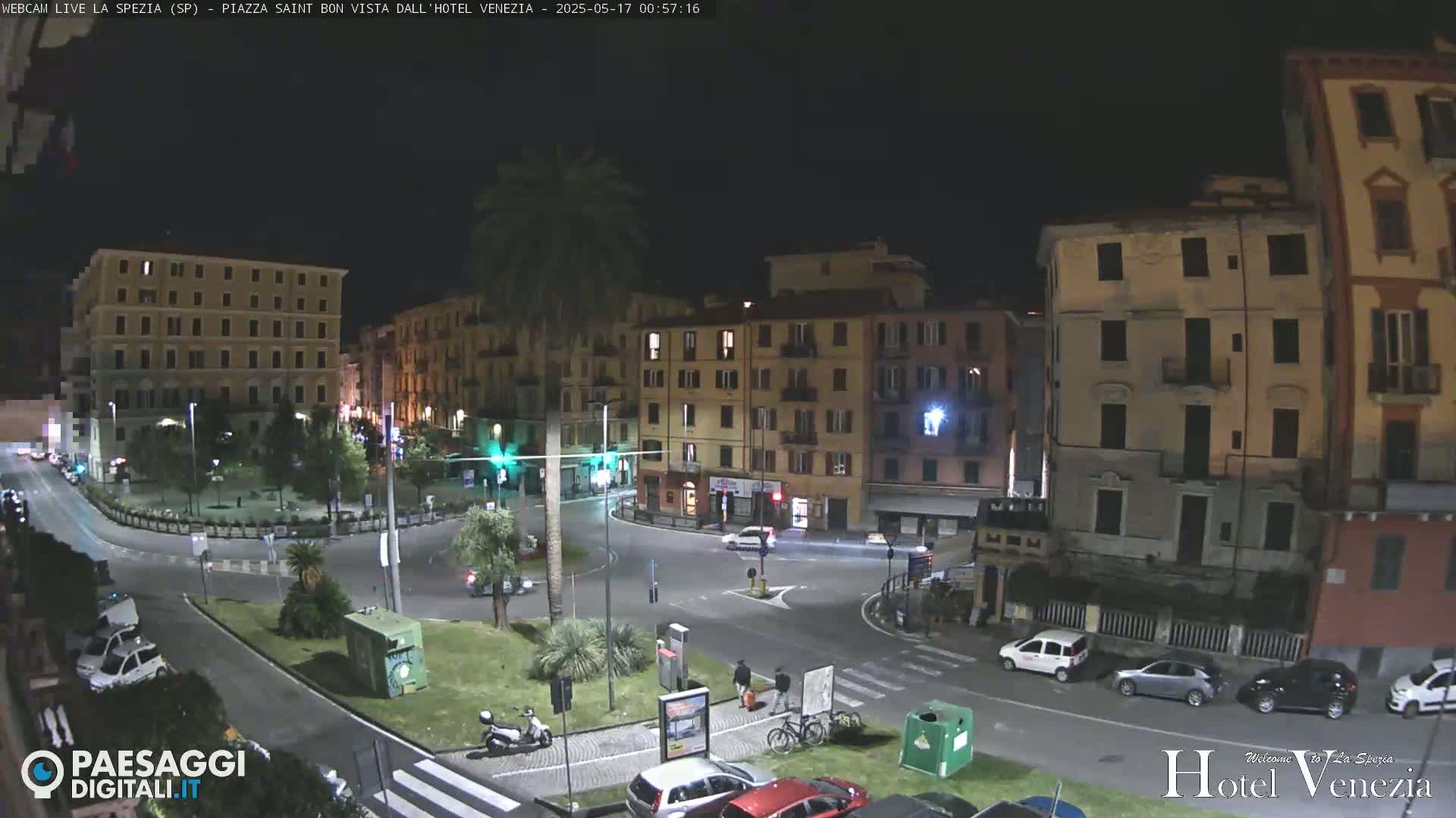 La Spezia Piazza Saint Bon Square Live Cam - Liguria, Italy