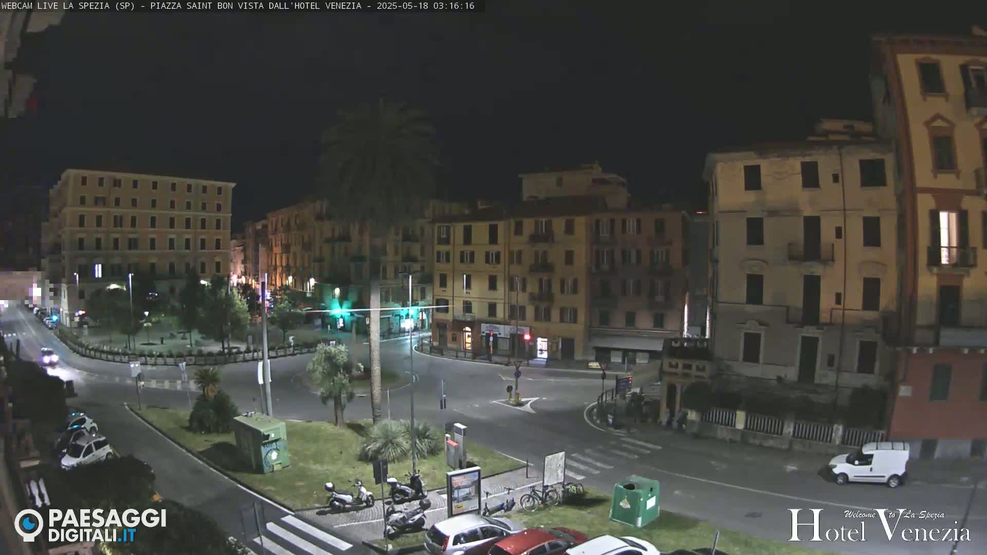 La Spezia Piazza Saint Bon Square Live Cam - Liguria, Italy