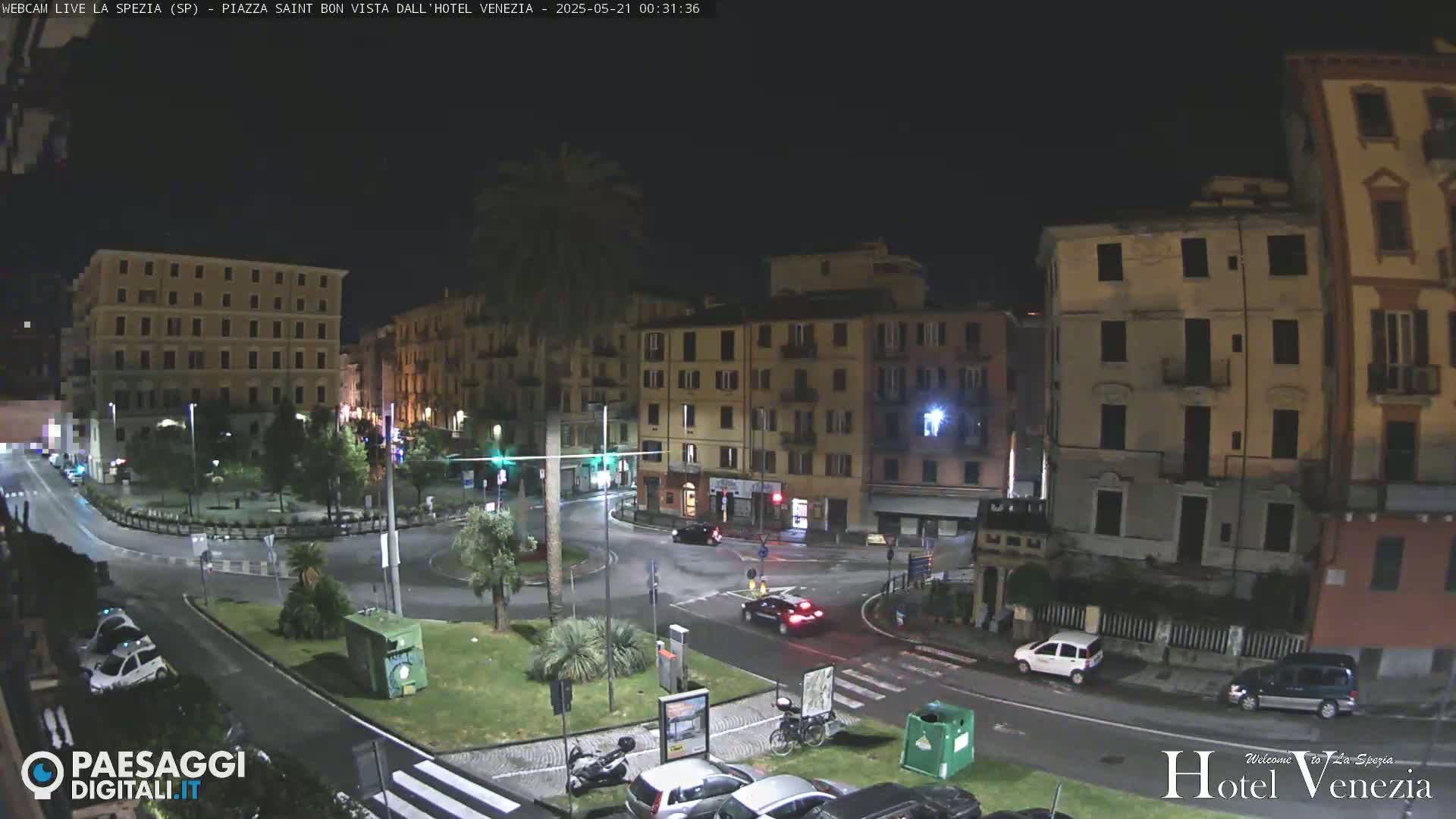 La Spezia Piazza Saint Bon Square Live Cam - Liguria, Italy
