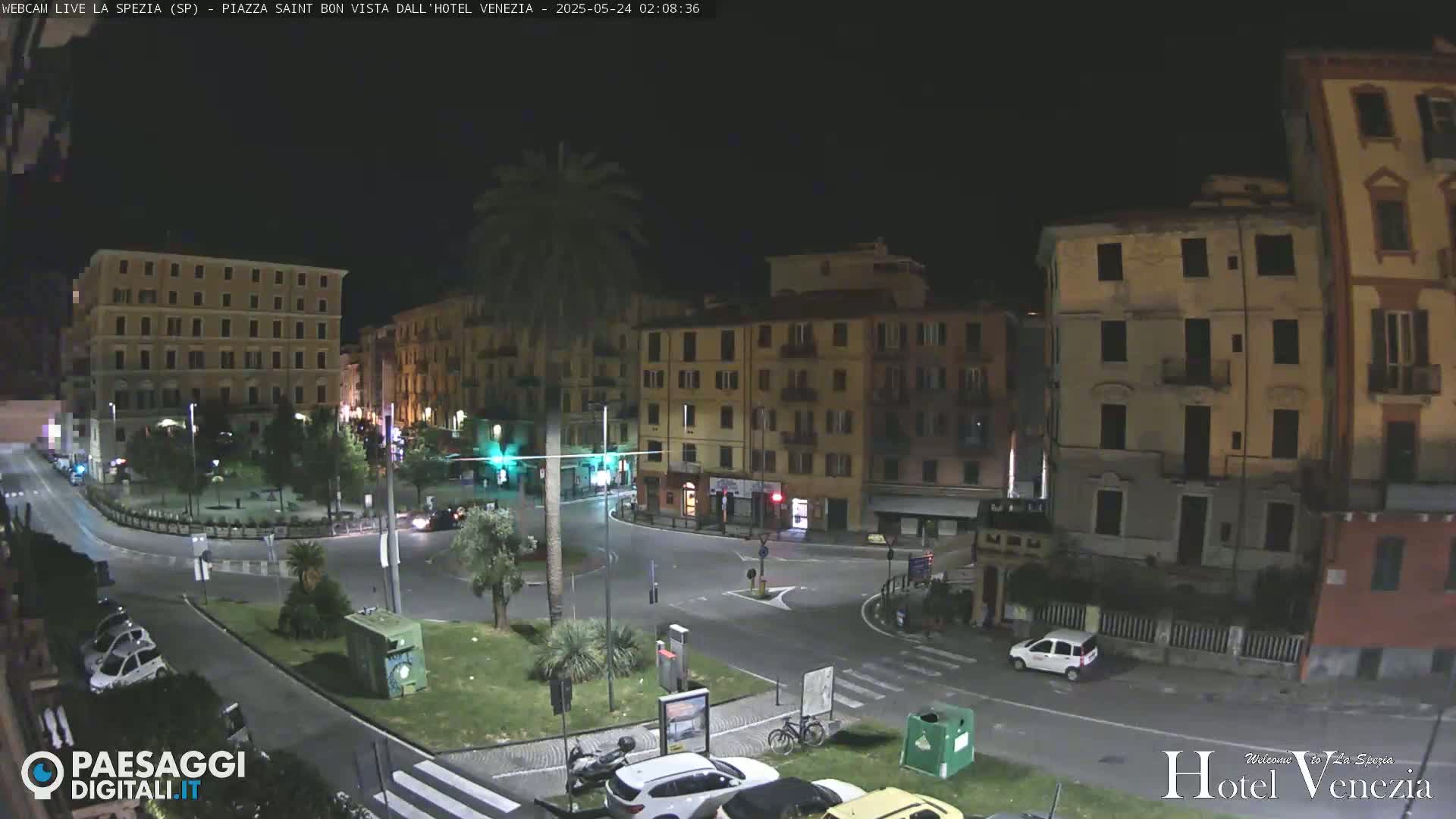 La Spezia Piazza Saint Bon Square Live Cam - Liguria, Italy